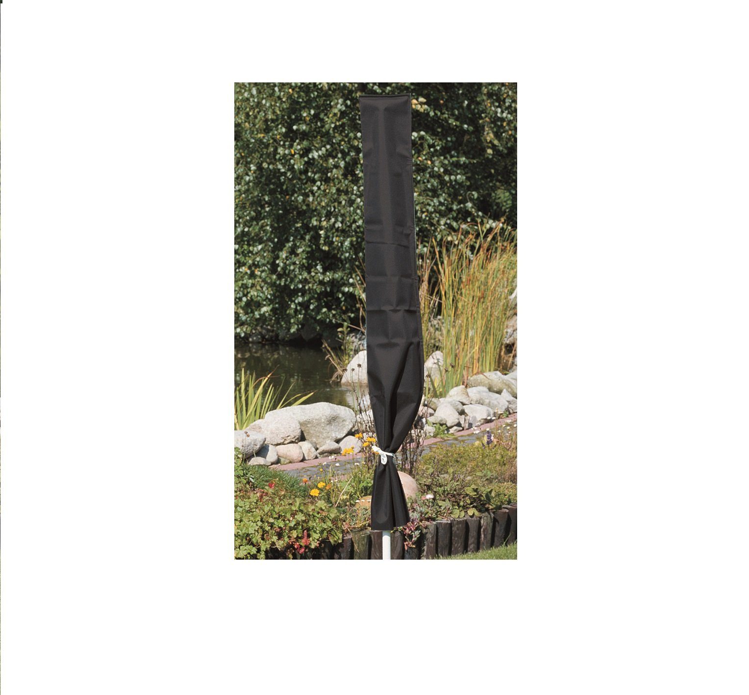 profiline Sonnenschirm-Schutzhülle 420 D Polyestergewebe, Gartenschirm bis ca. 200 cm Durchmesser, 454750, 454750