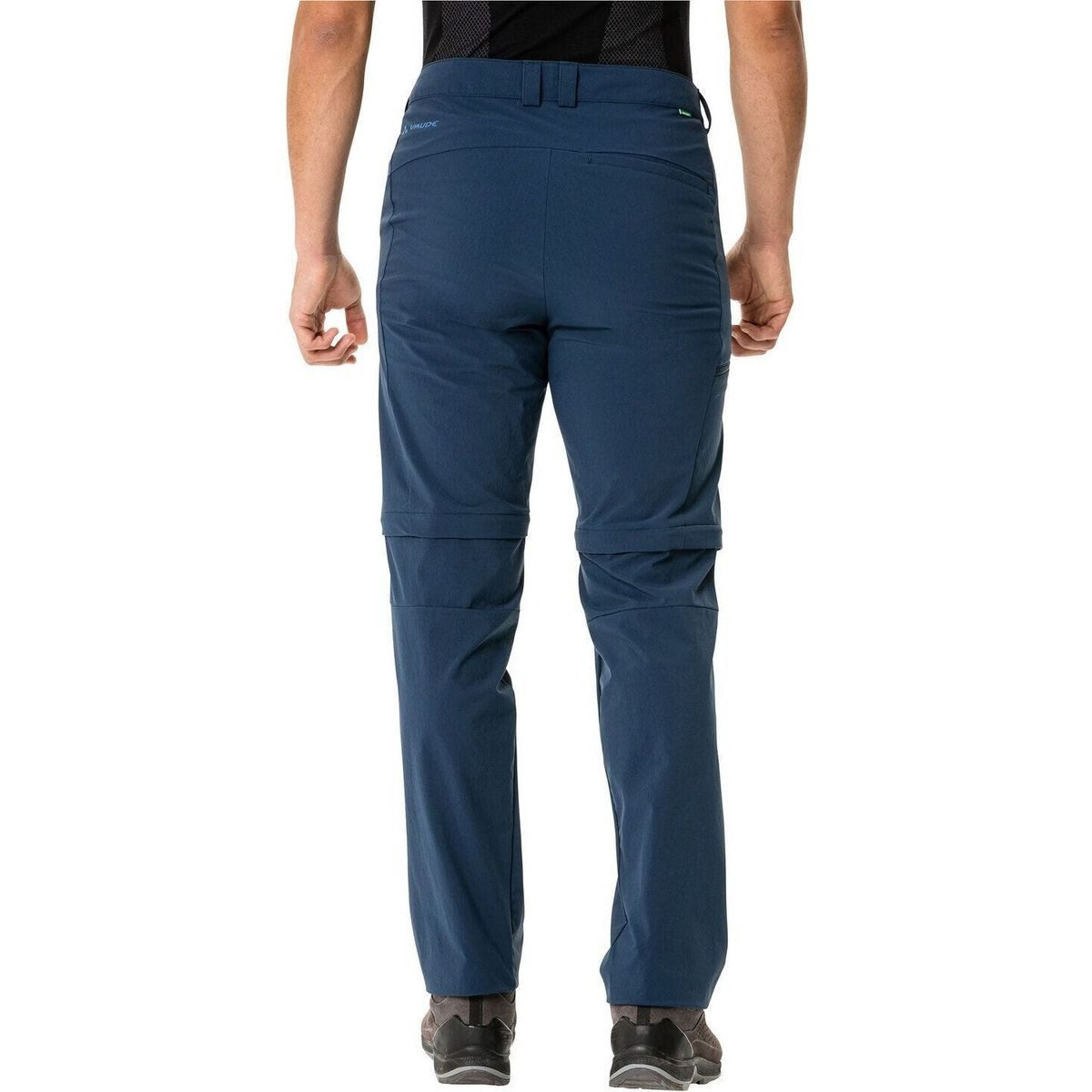 VAUDE Outdoorhose Men's Farley Stretch ZO Pants II Vielseitige Outdoor-Hose mit Abzippfunktion, wasserabweisend, bietet – Bild 4 von 5