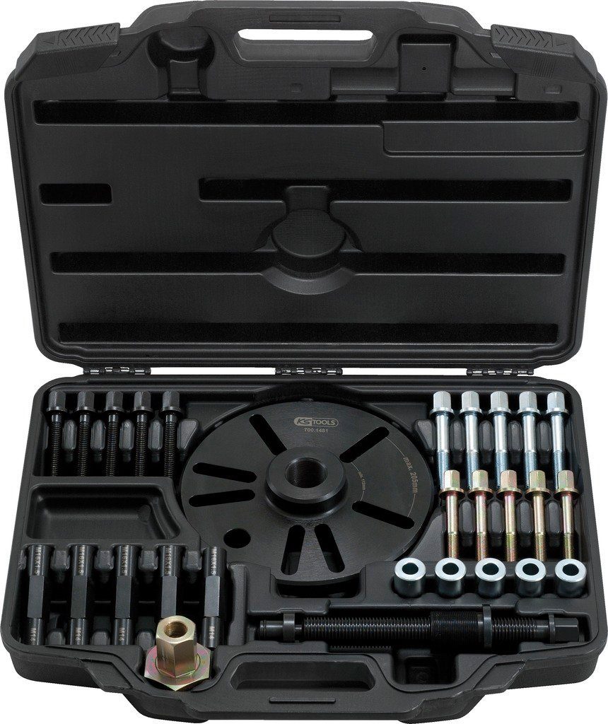 KS Tools Radmutternschlüssel Universal-Radnabenabzieher für PKW, SUV, + Transporter, 28-tlg (700.