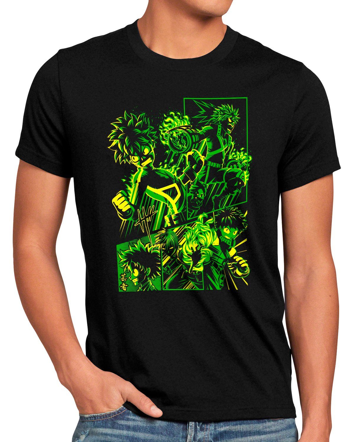 style3 T-Shirt Hero Team anime manga günstig online kaufen