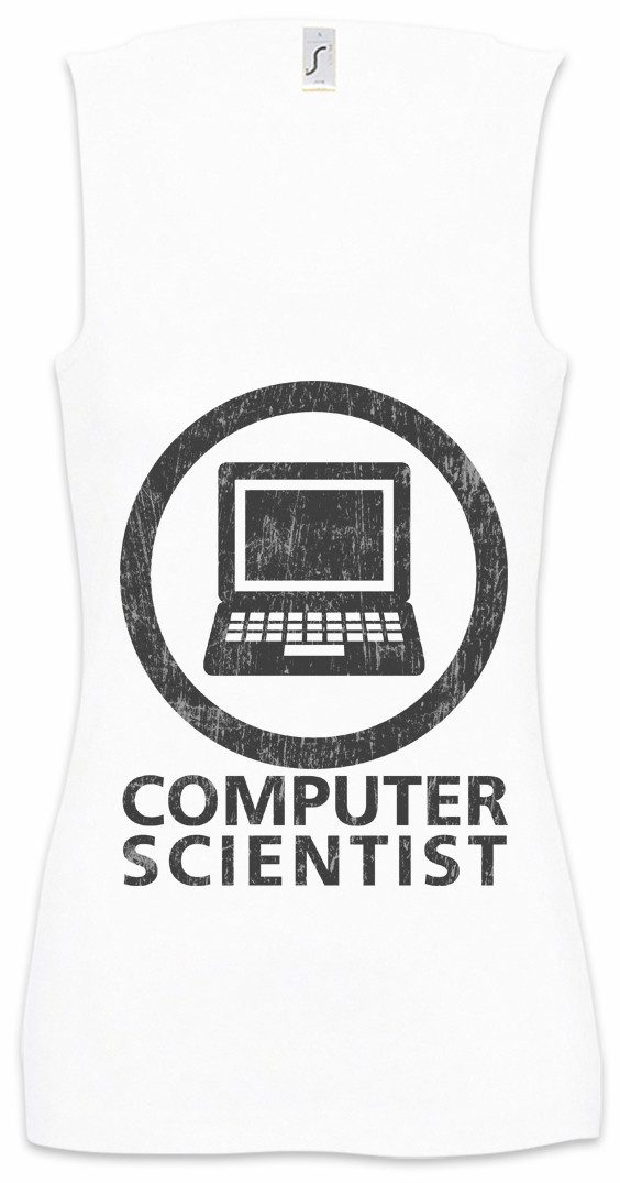 Tanktop Computer Scientist Ärmelloses Damen T-Shirt Software Entwickler