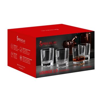 SPIEGELAU Whiskyglas Lounge 2.0 Whisky Tumbler 309 ml 4er Set, Glas