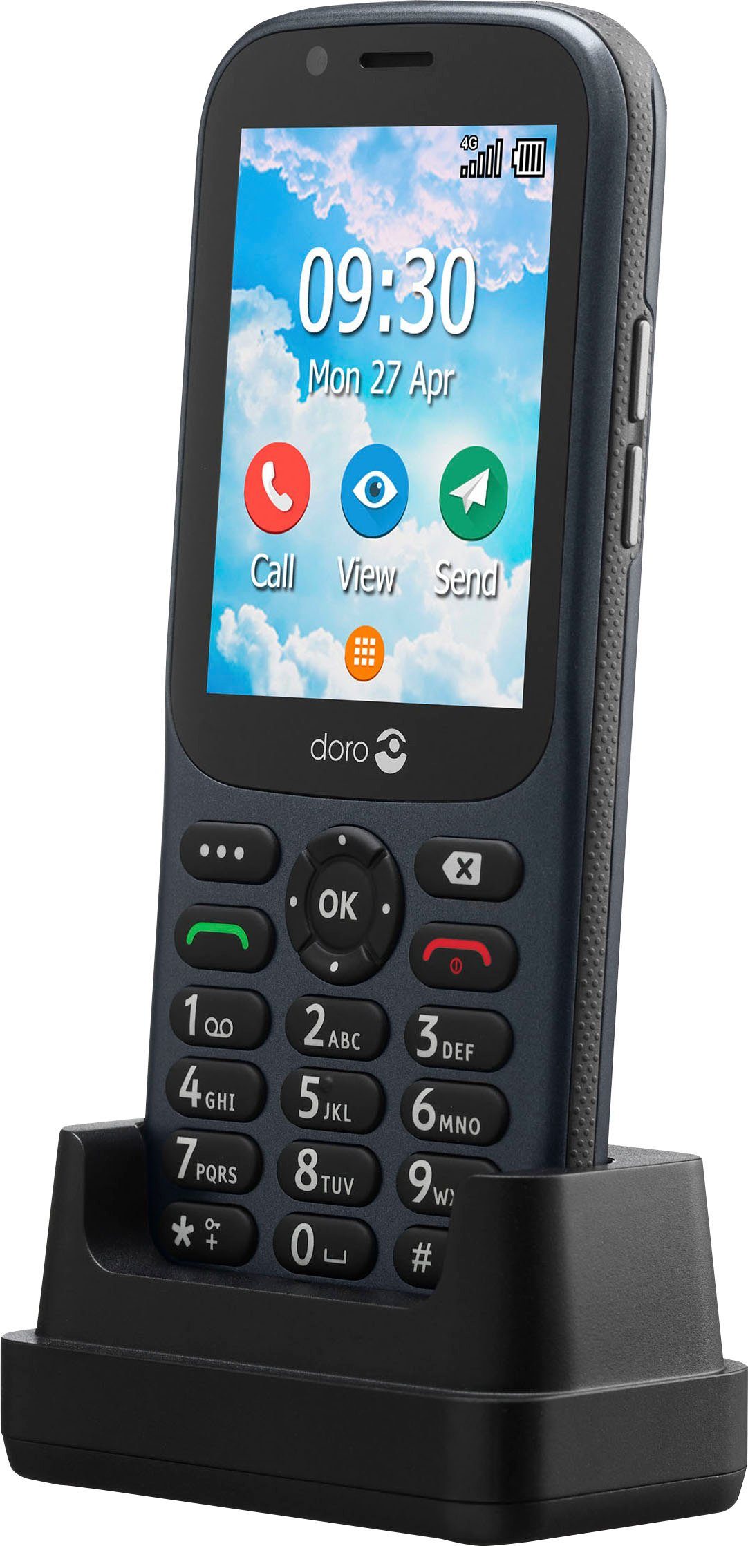 Doro 730X Smartphone MP 3 Zoll, 1,3 (7,11 Speicherplatz, cm/2,8 GB Kamera)
