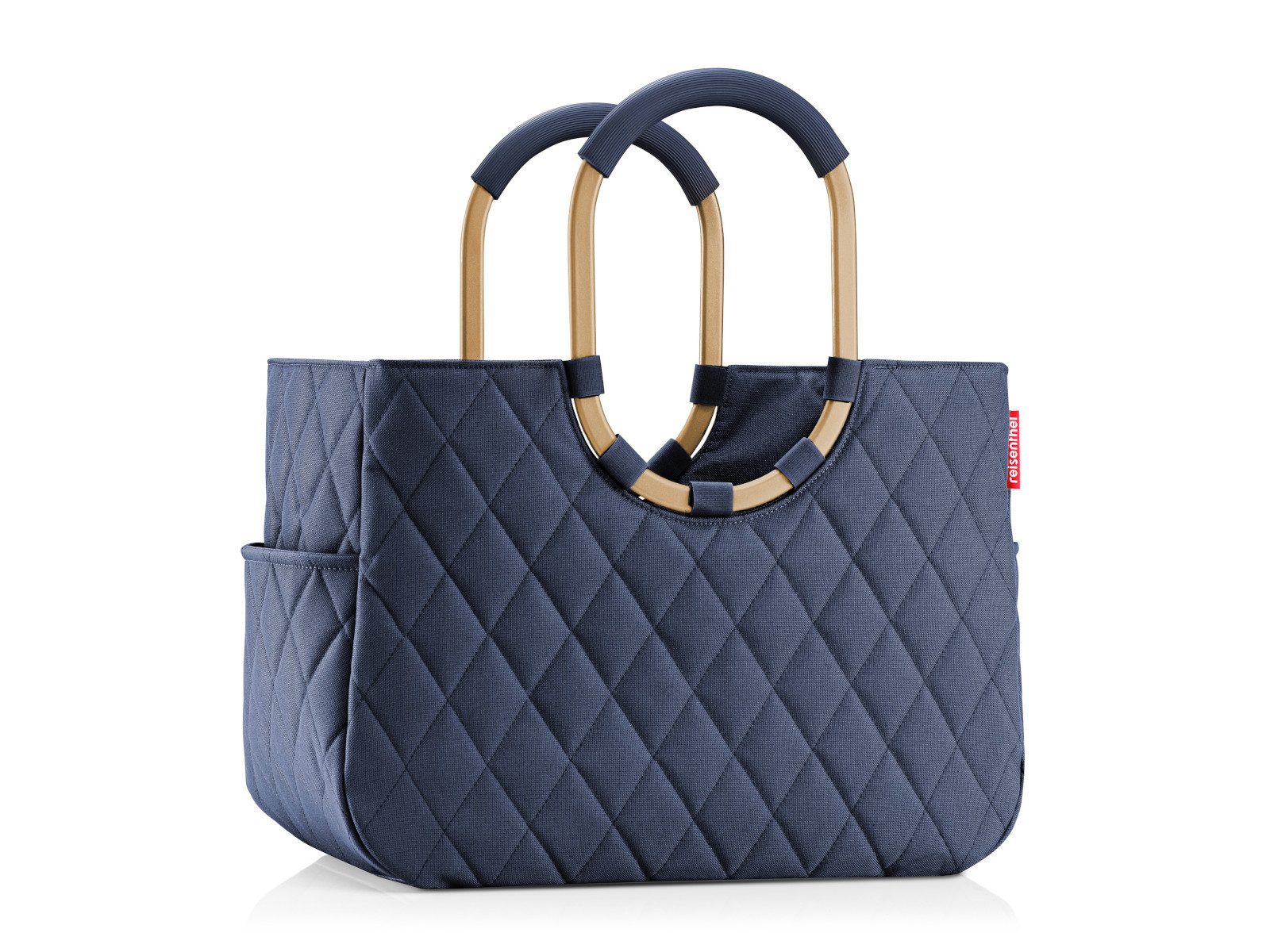 REISENTHEL® Einkaufsshopper loopshopper L frame rhombus midnight gold günstig online kaufen