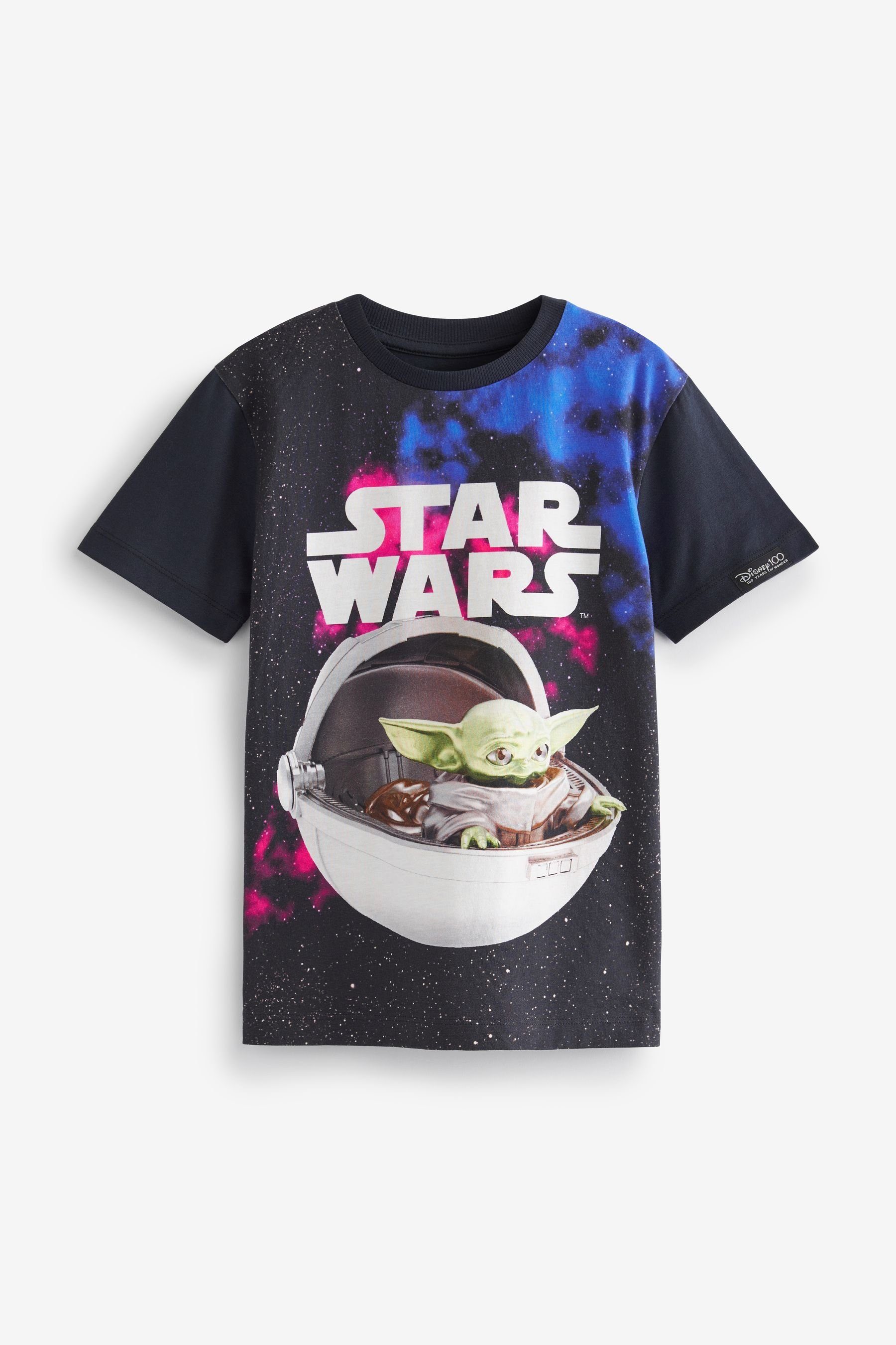 Next T-Shirt (1-tlg) The Wars T-Shirt Kurzärmeliges Star Star Wars: Mandalorian