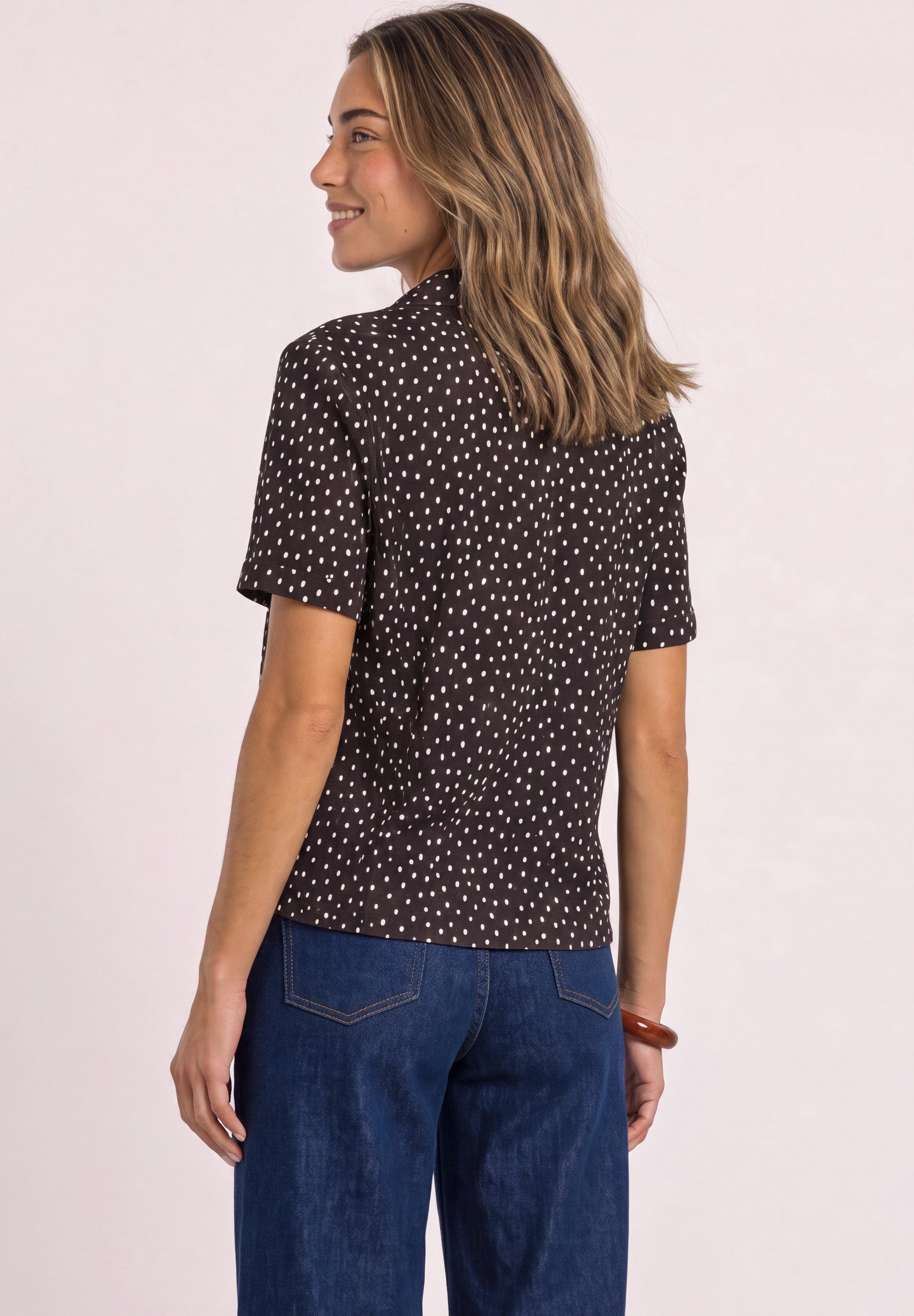 STREET ONE T-Shirt mit Reverskragen – Bild 2 von 5