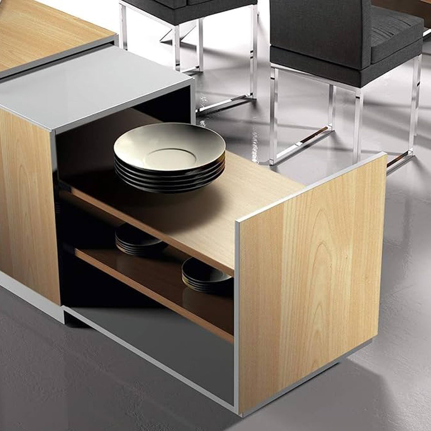 d-c-fix Möbelfolie selbstklebende Folie Ahorn Holzoptik Klebefolie für Möbel Küche, Designfolie - abwaschbar, zuschneidbar und rückstandslos entfernbar