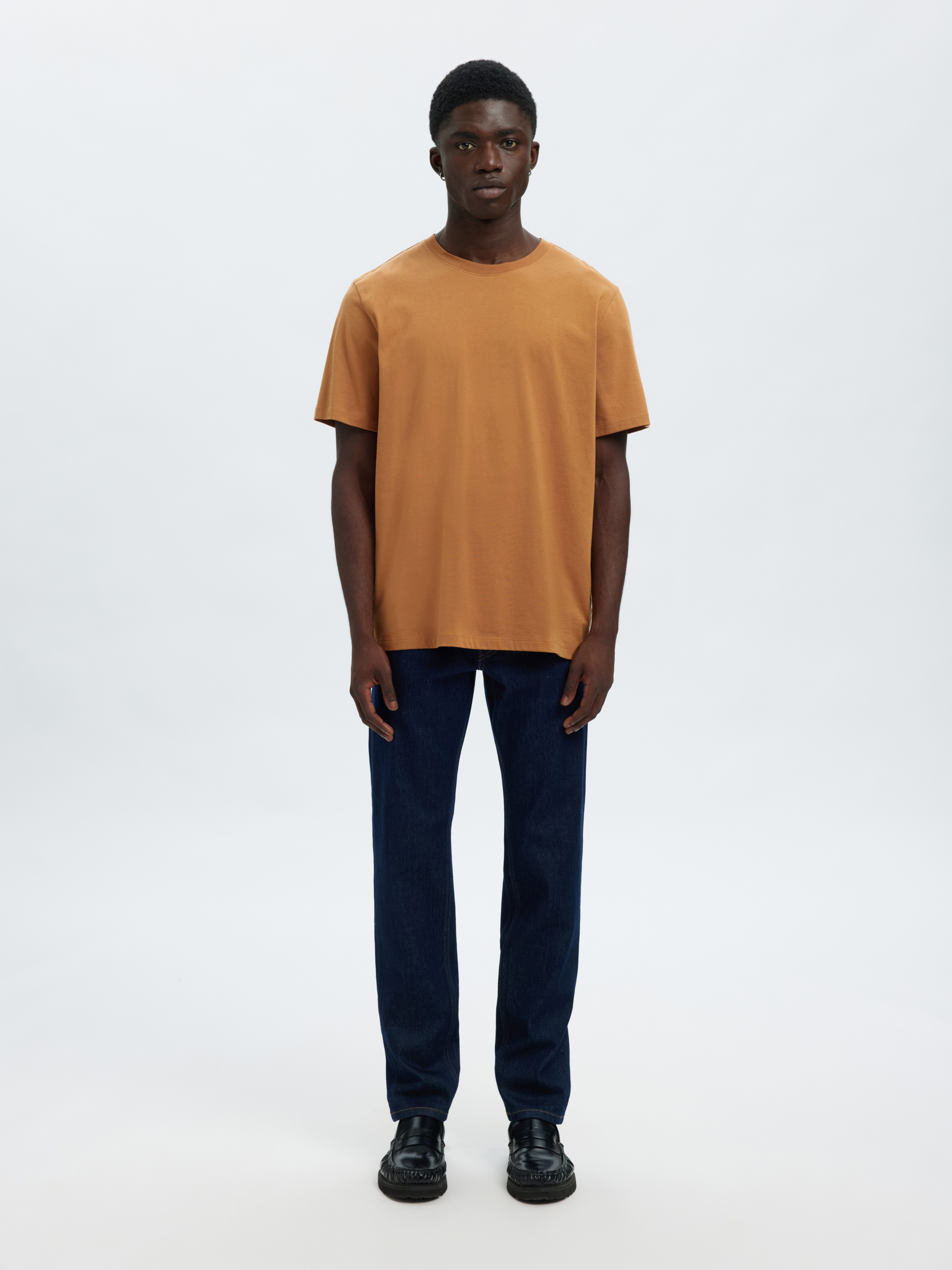 Selected Rundhalsshirt SLHASPEN SS O-NECK TEE NOOS