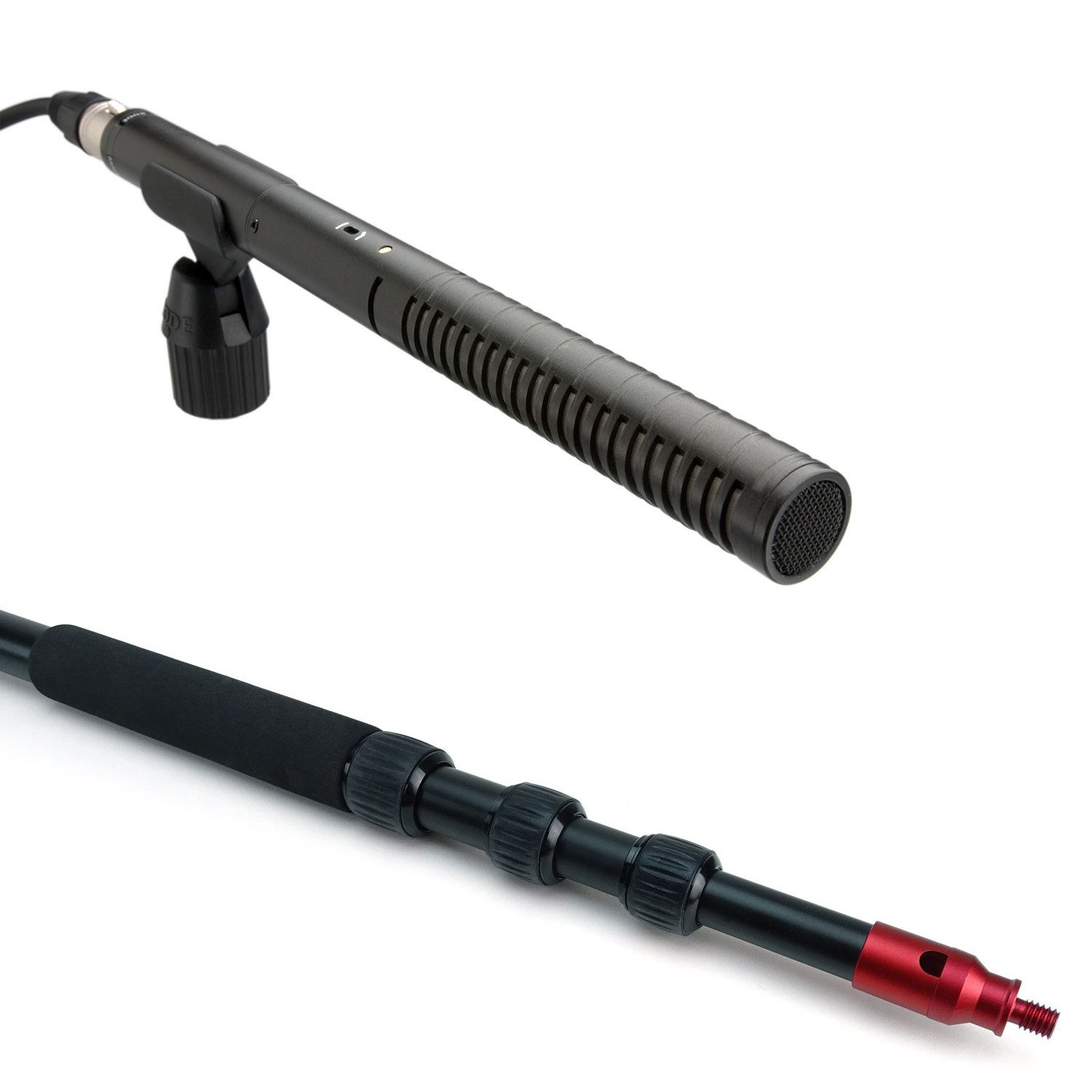 Mikrofon Rode Mikrofon NTG-2 mit keepdrum Boompole