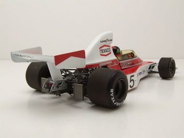 Minichamps Modellauto McLaren Ford M23 1974 Emerson Fittipaldi Weltmeister Modellauto 1:18, Maßstab 1:18