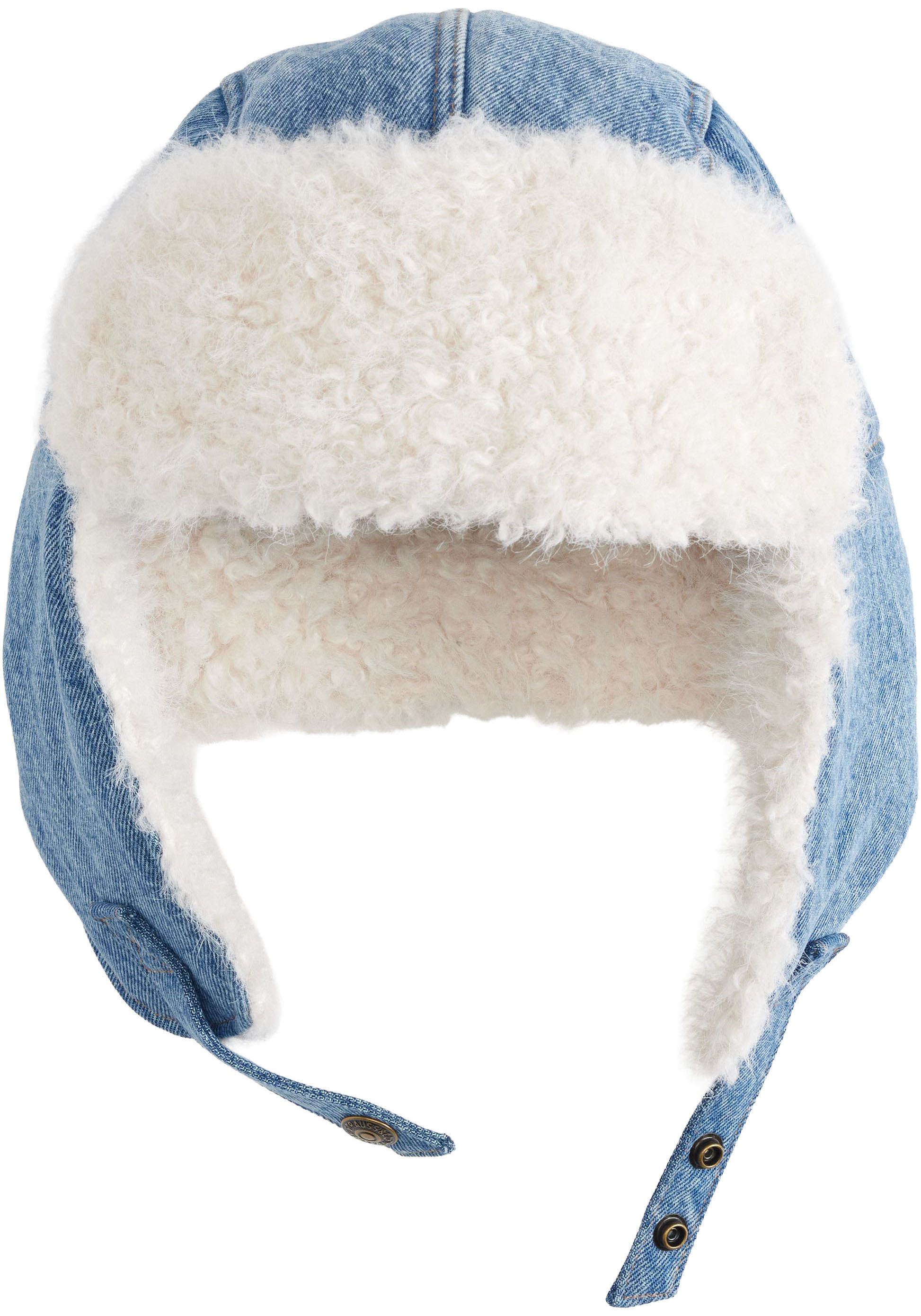 Levi's® Fellimitatmützen COZY TRAPPER Trapper-Mütze, Wintermütze, angenehm weich und wärmend