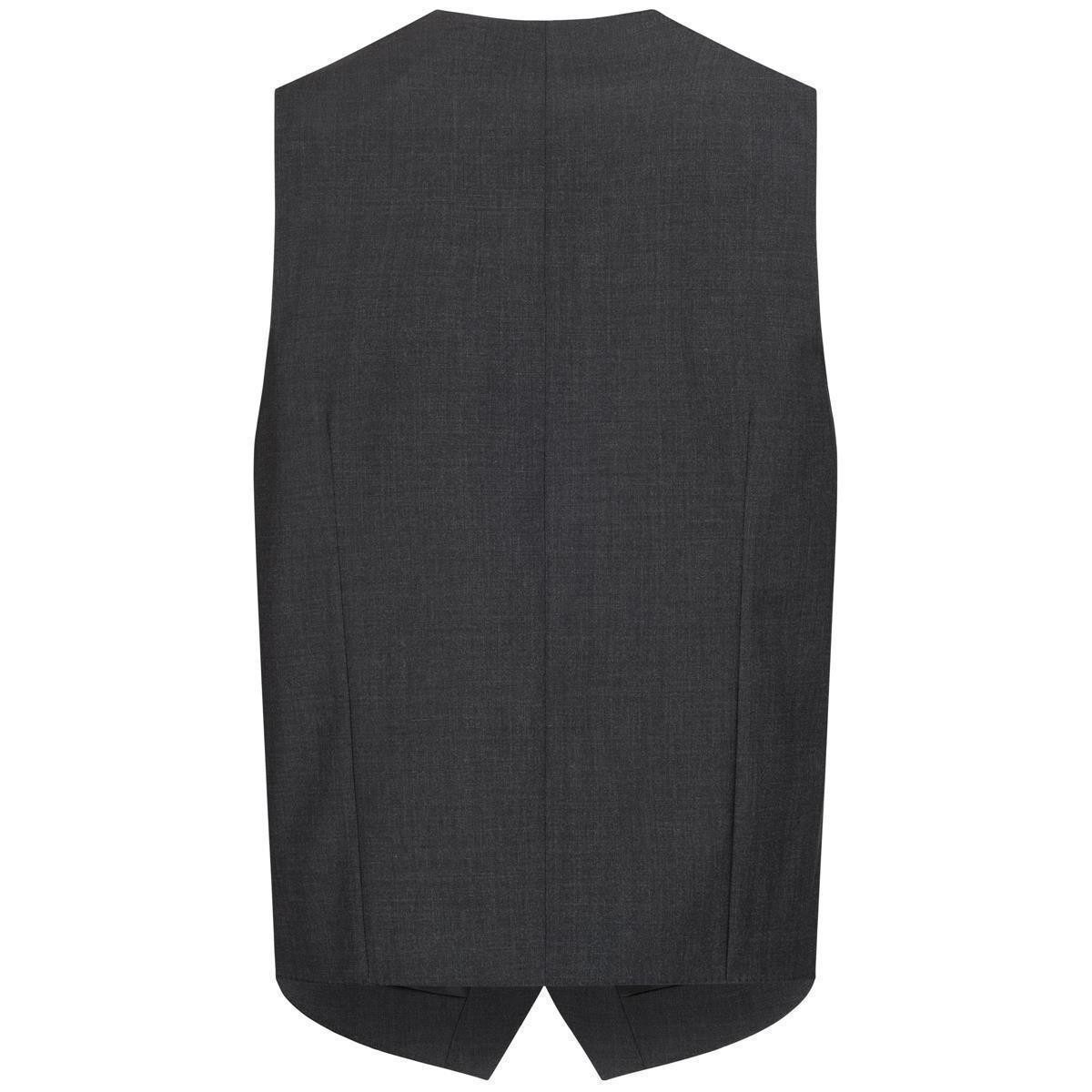 HECHTER PARIS Anzugweste HECHTER PARIS Corporate Weste Herren Tailored Modern Fit Anthrazit – Bild 2 von 5