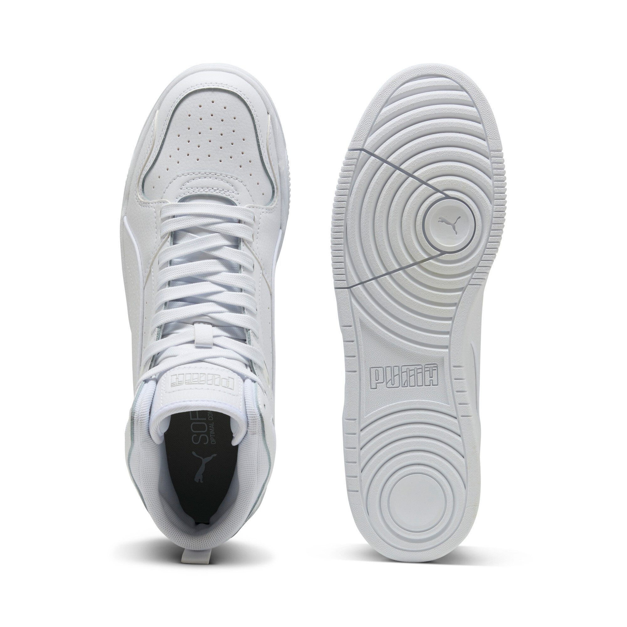 PUMA RBD BREAK MID Sneaker knöchelhoch, mit Gummilaufsohle, Obermaterial aus Leder