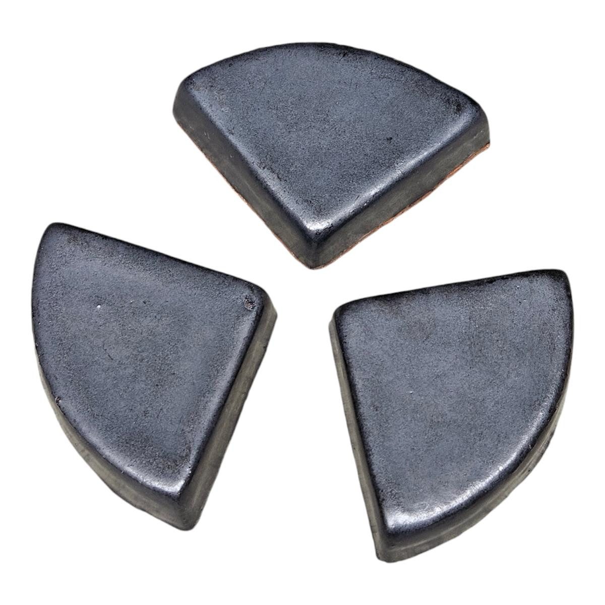 Teramico Blumentopfuntersetzer 3 Pflanztopf-Füße Anthrazit, Hochwertig & Frostfest, Jetzt bestellen, 100% Frostfest