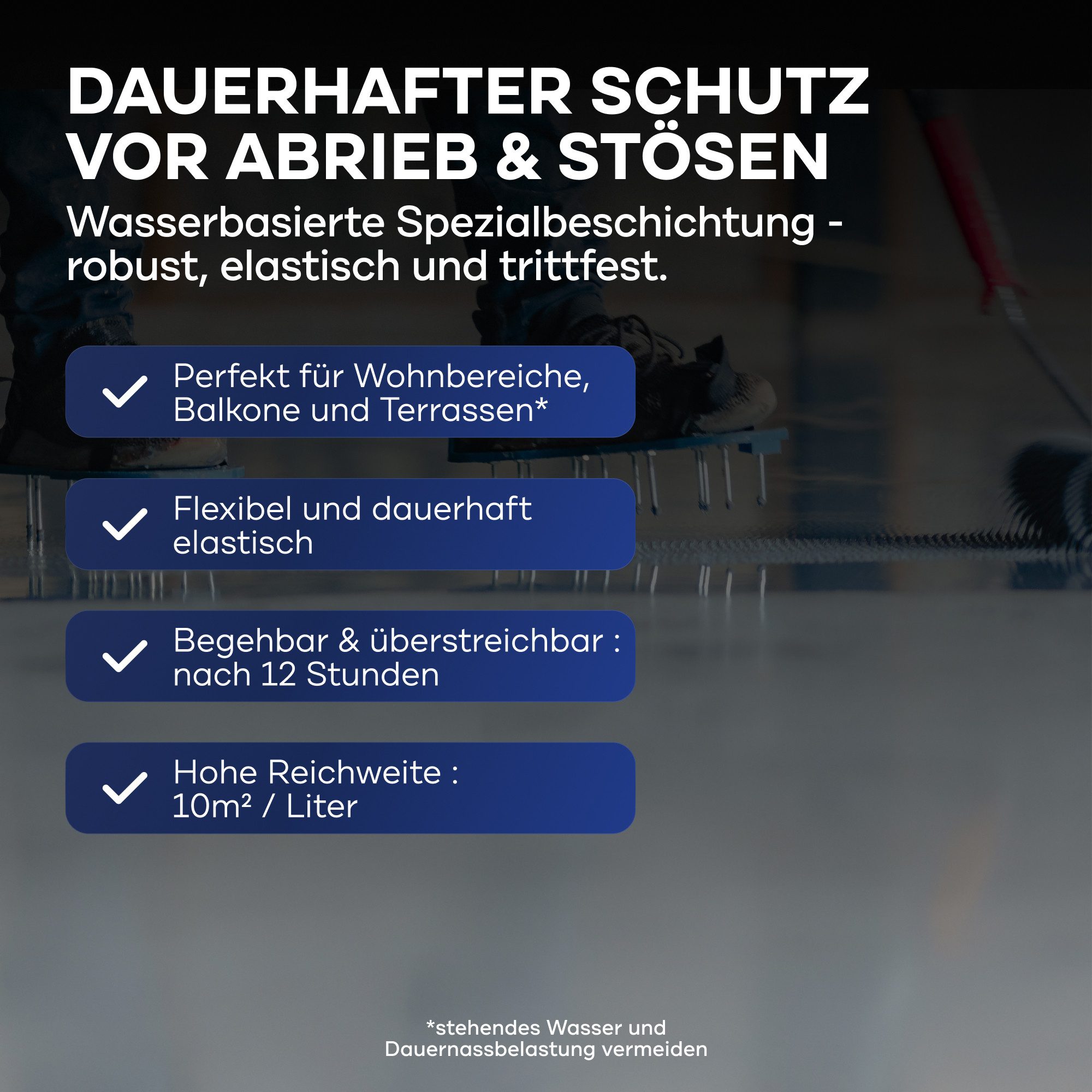 plid Bodenversiegelung Flüssigkunststoff Innen & Außen - Bodenbeschichtung - Flüssig PVC, Wasserfest – Bild 5 von 5