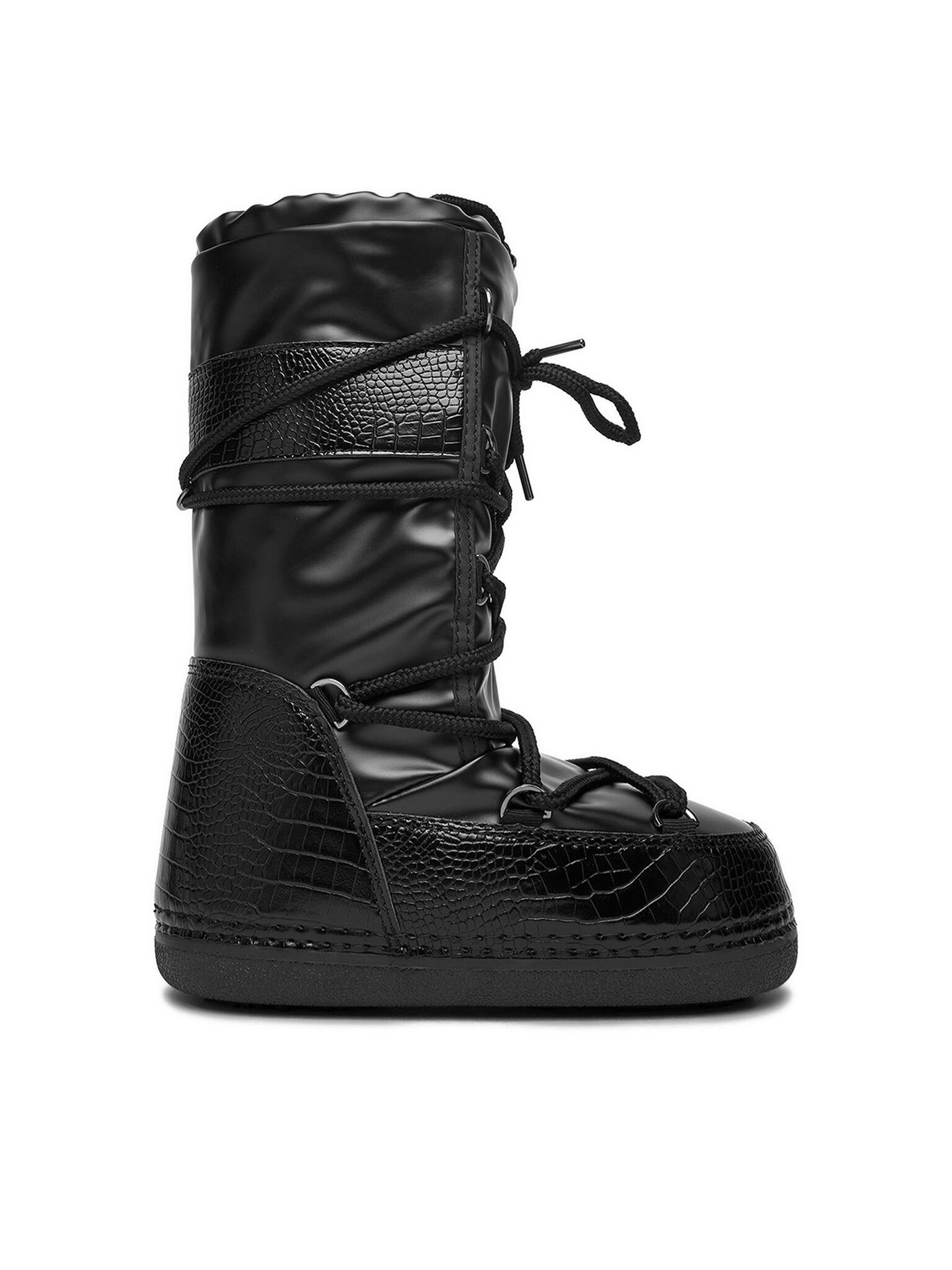 DeeZee Deezee Damen-Schneestiefel Schwarz NS9032-01 Winterstiefel
