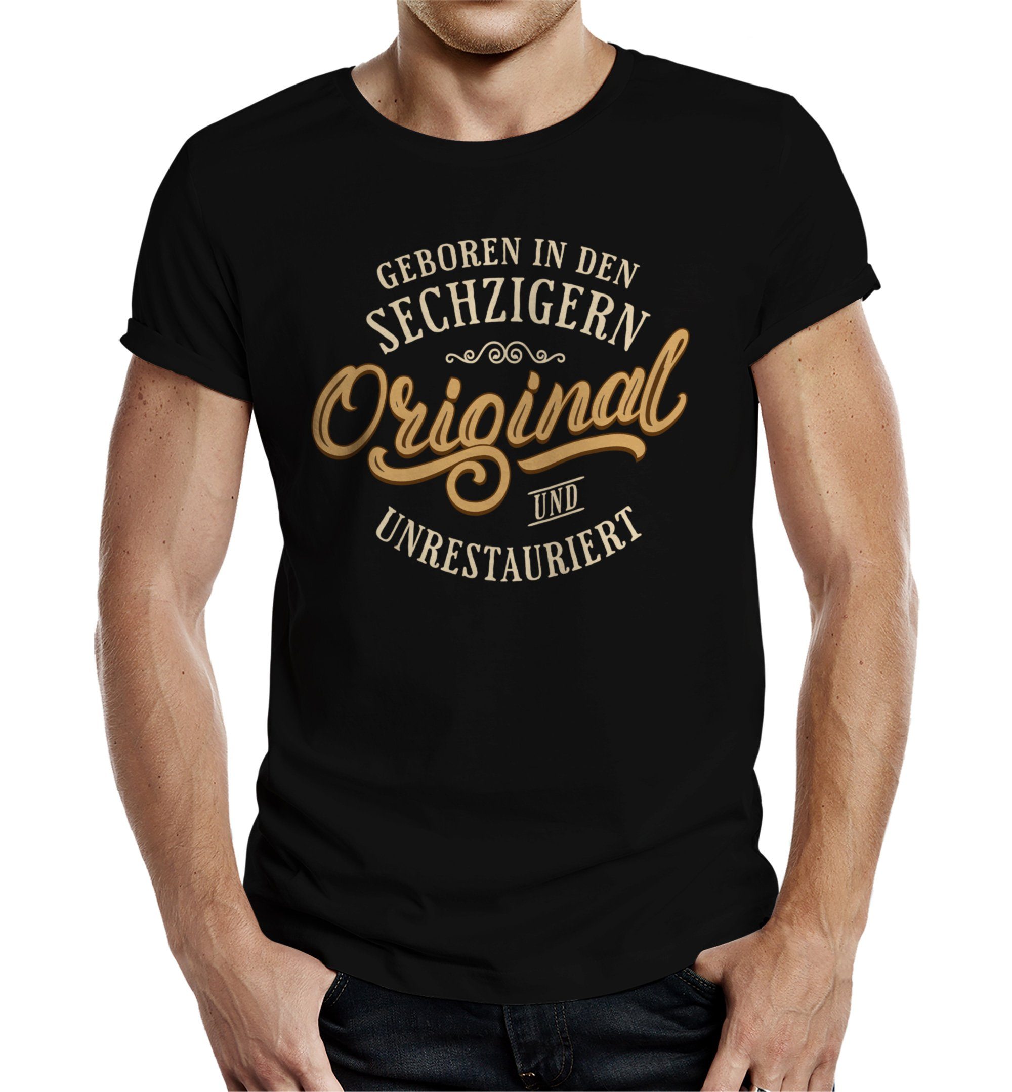 T-Shirt als Geschenk zum Geburtstag - Geboren in den Sechzigern