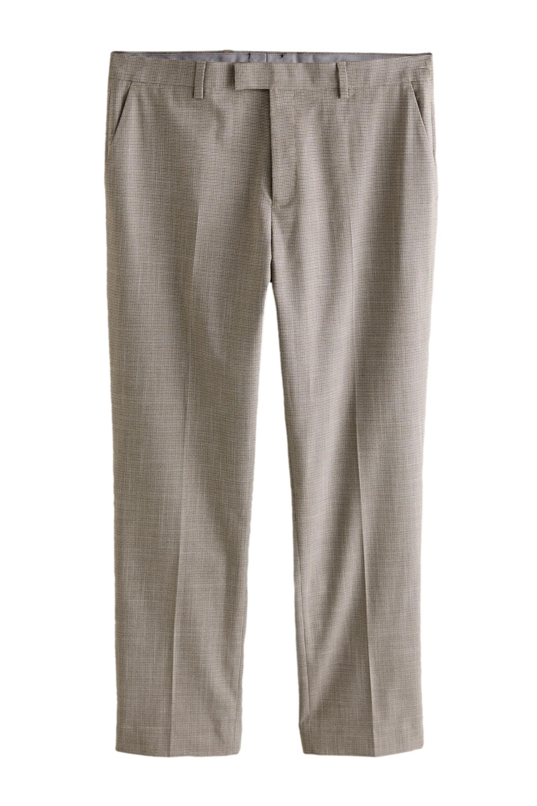 Anzughose Regular Fit Anzughose mit kontrastierendem Stoff