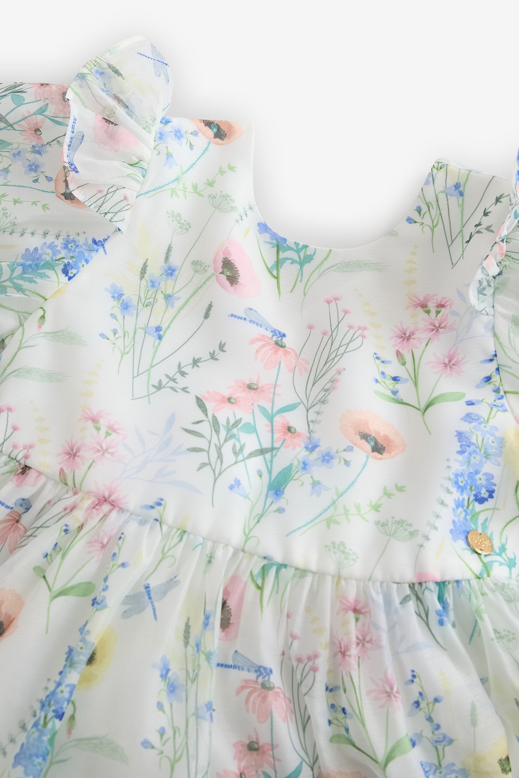 LAURA ASHLEY Partykleid Laura Ashley Brautjungfernkleid mit Schleife (1-tlg)