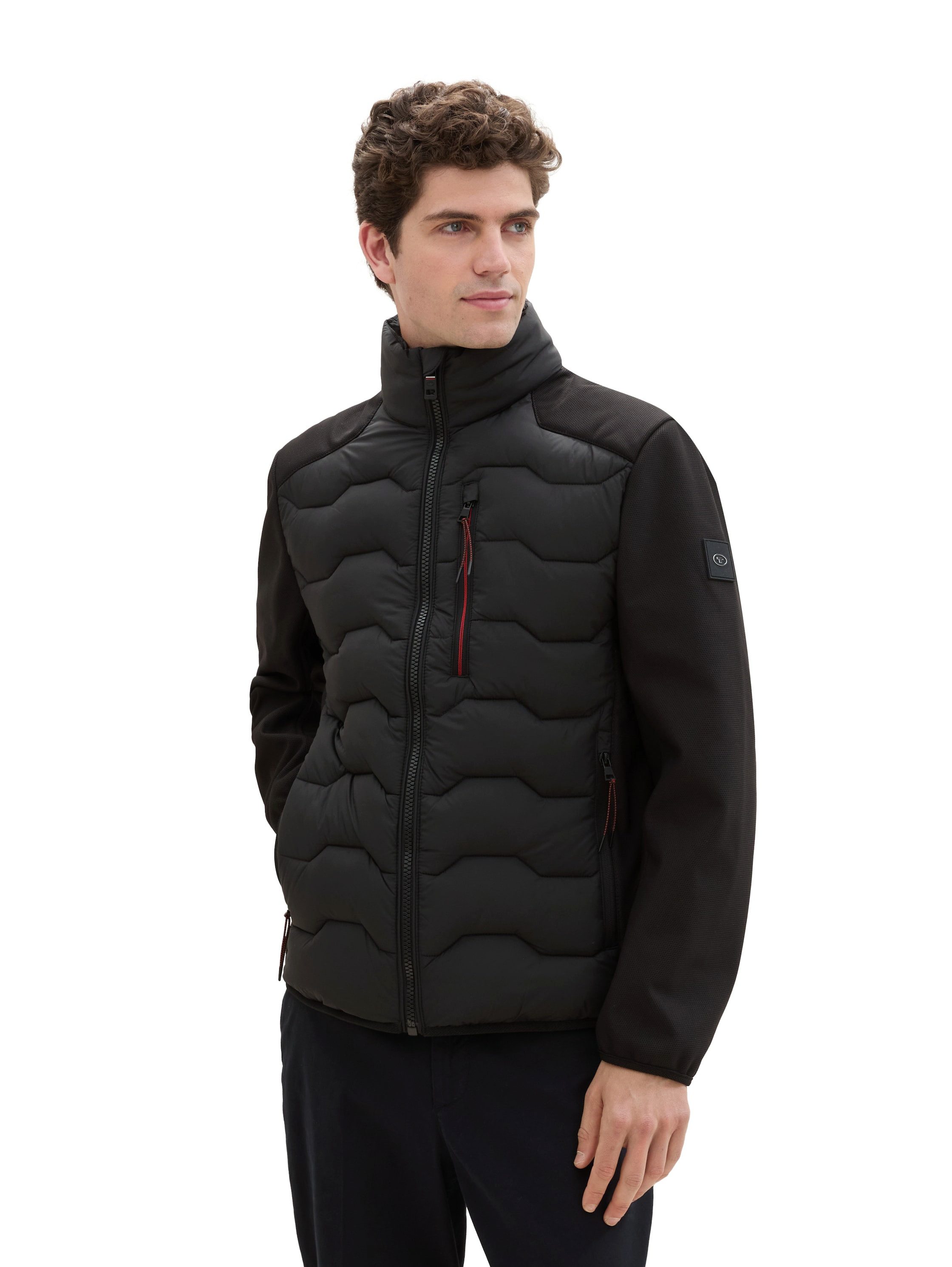 TOM TAILOR Hybridjacke mit Stehkragen günstig online kaufen