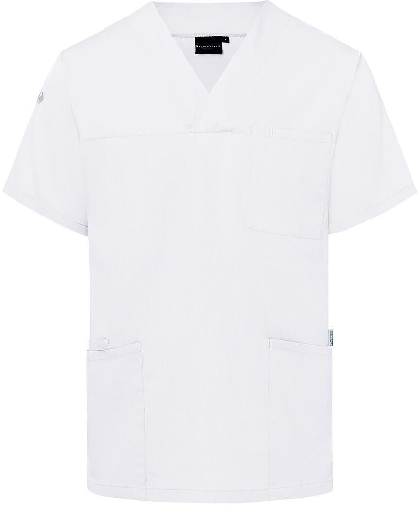 Karlowsky Fashion Arztkittel Mens Slip-on Tunic Essential Short Sl. - Schlupfhemd