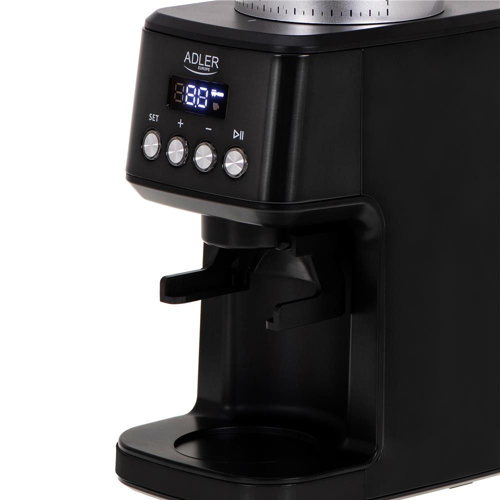Adler Kaffeemühle AD 4300, elektrische Kaffeemühle, 300g Kaffeebohnen Behälter, schwarz