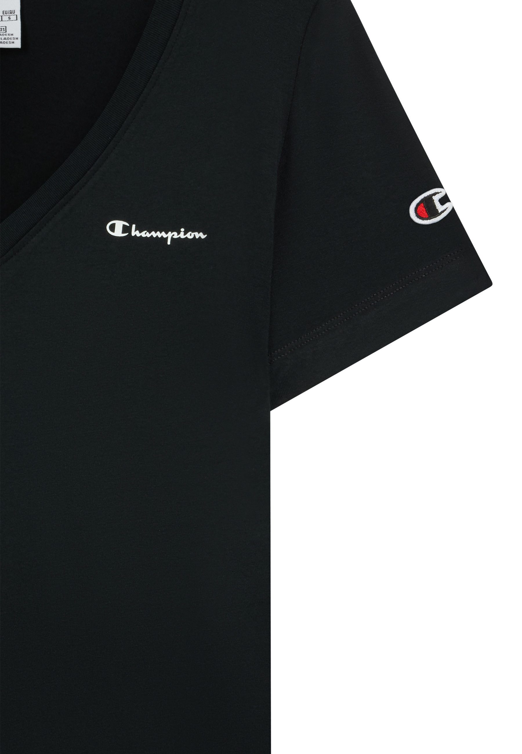 Champion T-Shirt ICONS CONTRAST V-Neck T-Shirt sportlicher Stil, für sportl günstig online kaufen