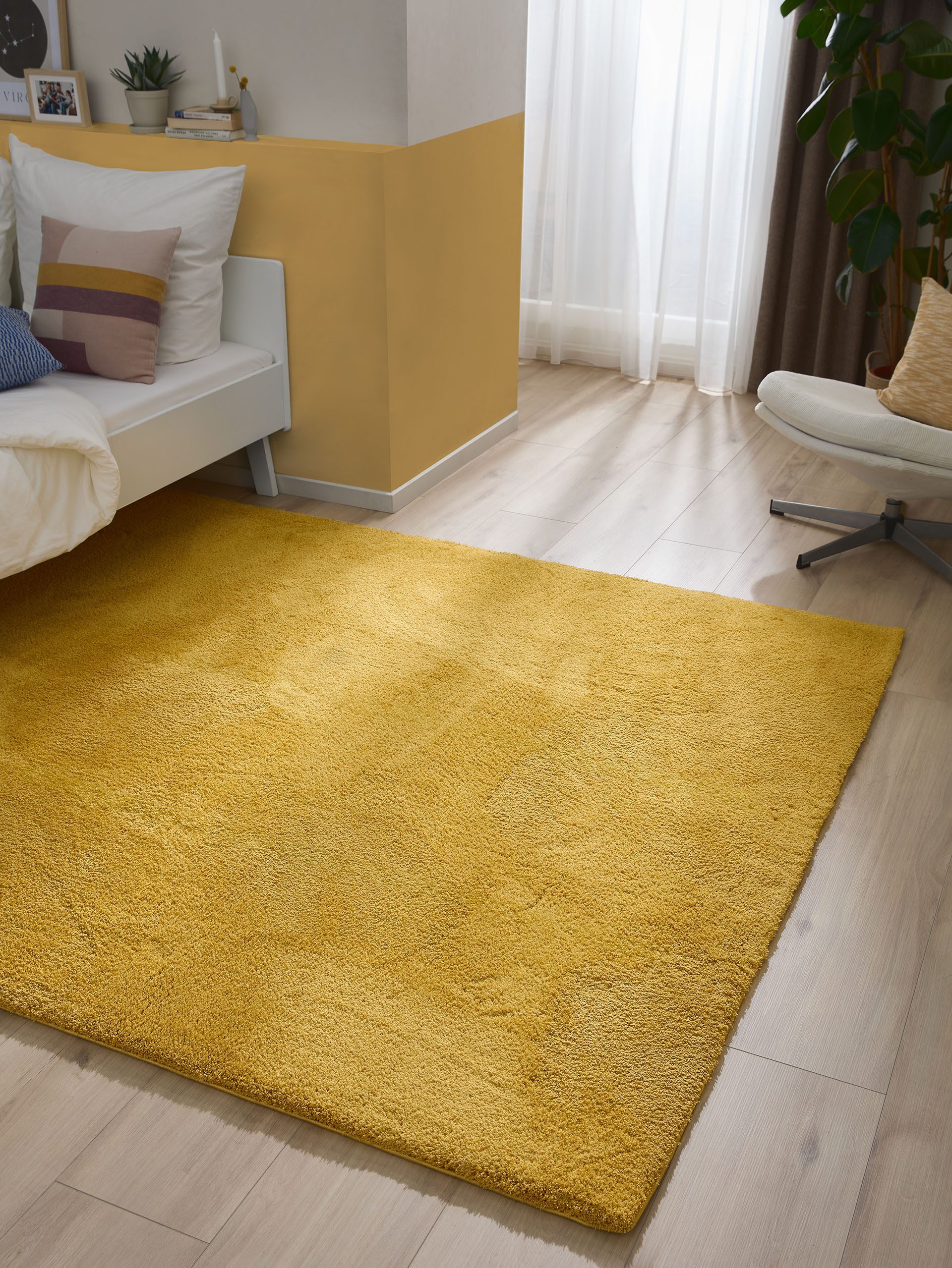 benuta Hochflor-Teppich Soda, rechteckig, Höhe: 31 günstig online kaufen