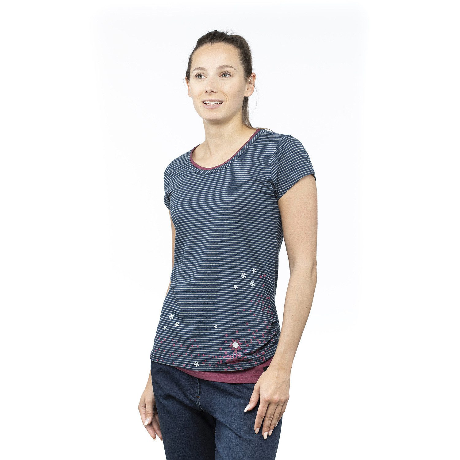 Chillaz T-Shirt Tasche W FANCY LITTLE DOT T-SHIRT