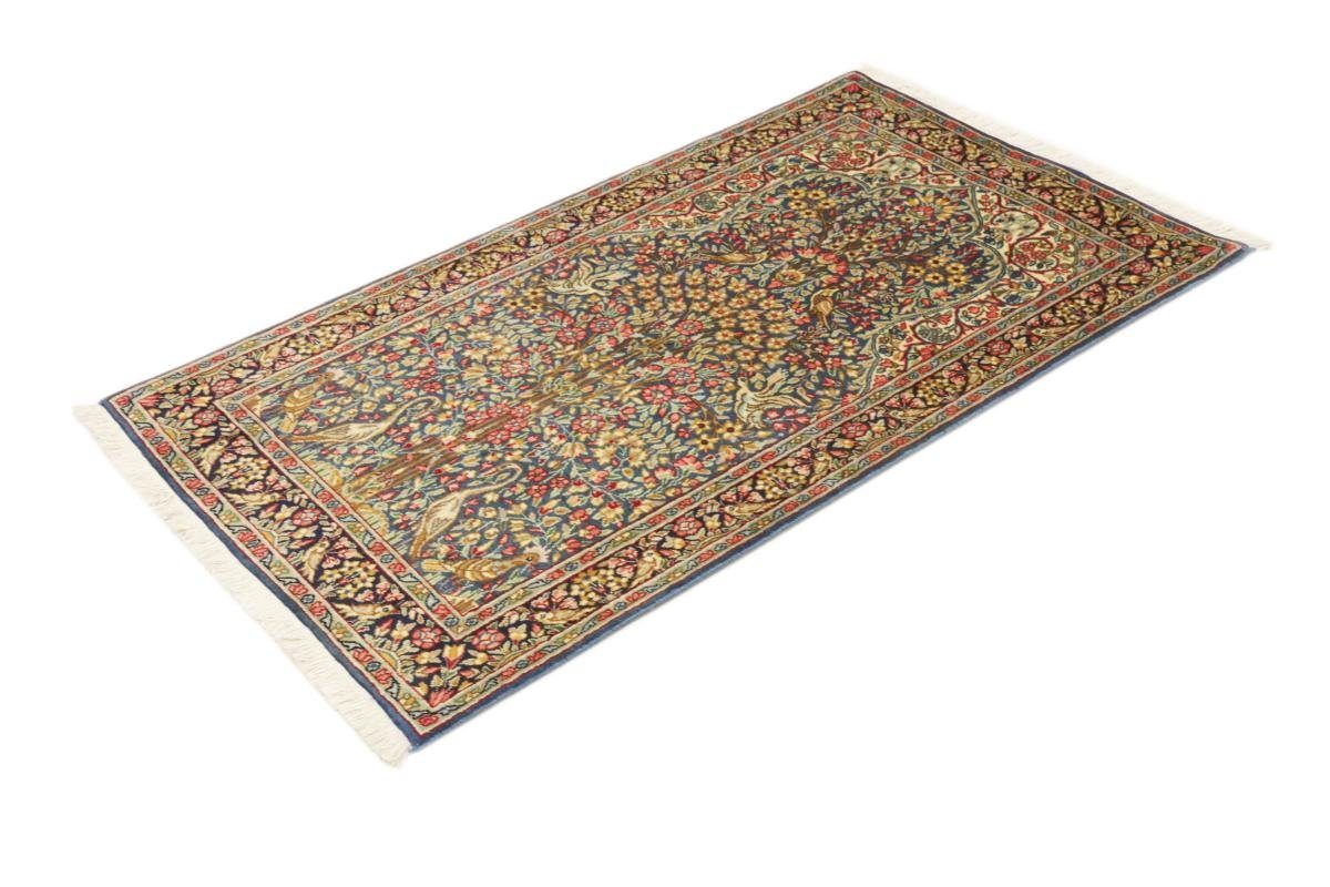Orientteppich Kerman 89x153 mm Handgeknüpfter Perserteppich, Nain Trading, / 12 Höhe: rechteckig, Orientteppich