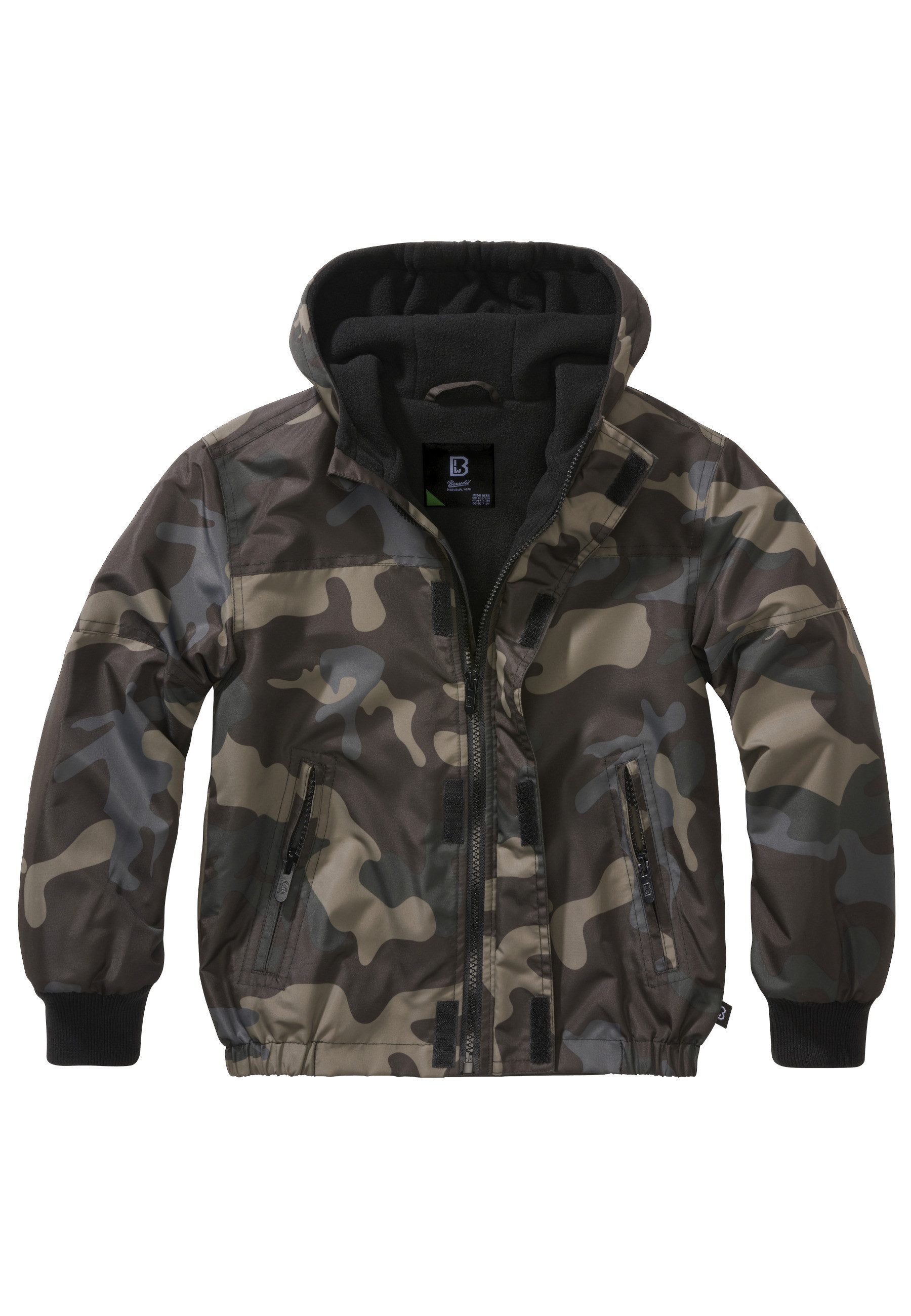 Brandit Allwetterjacke Brandit Unisex Kids Windbreaker Frontzip (1-St)