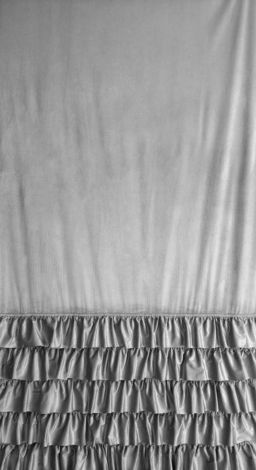 Eurofirany Vorhang Velvet Vorhänge Rüschen 140x250 Wohnzimmer Velours Blick günstig online kaufen