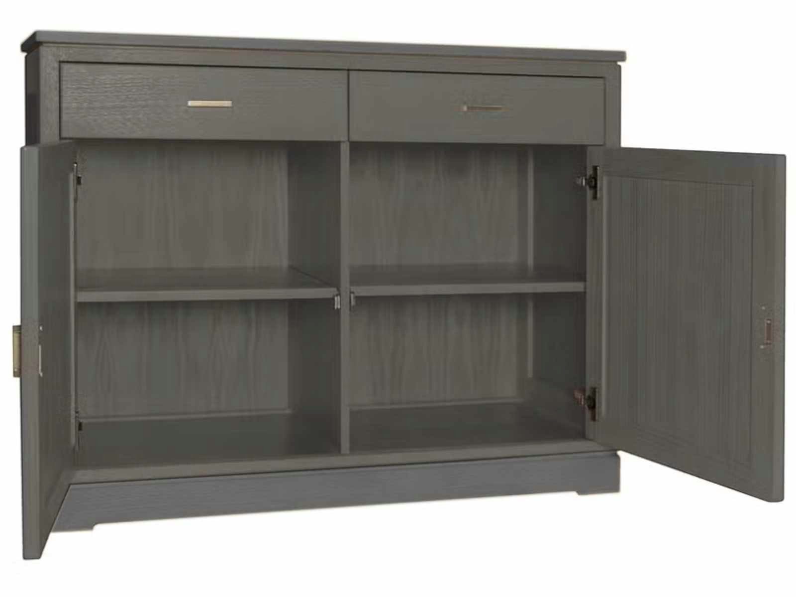 Casamia Sideboard Sideboard Casaventi 2-türig mit 2 Schubladen Pinie Massivholz