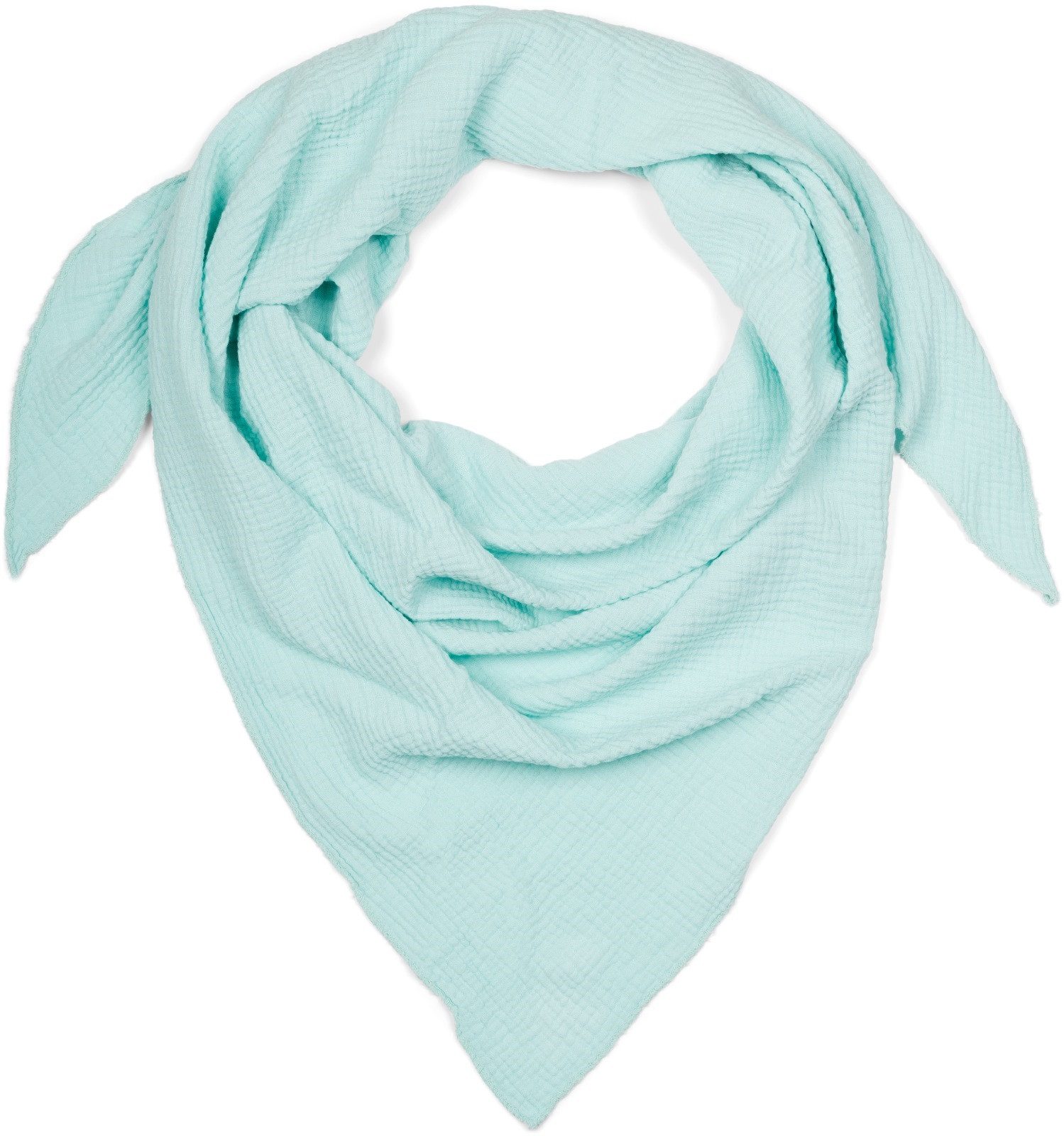 styleBREAKER Dreieckstuch Musselin Dreiecktuch Einfarbig, (1-St) günstig online kaufen