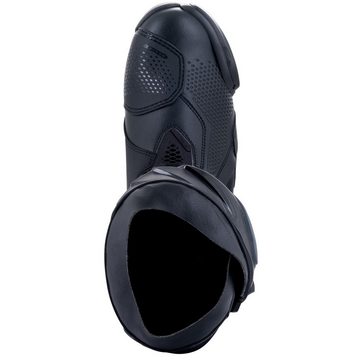 Alpinestars Alpinestars Supertech-R Motorradstiefel schwarz / schwarz 40 Motorradstiefel (Packung, Antistatische und Öl- und Benzinfeste Sohle)