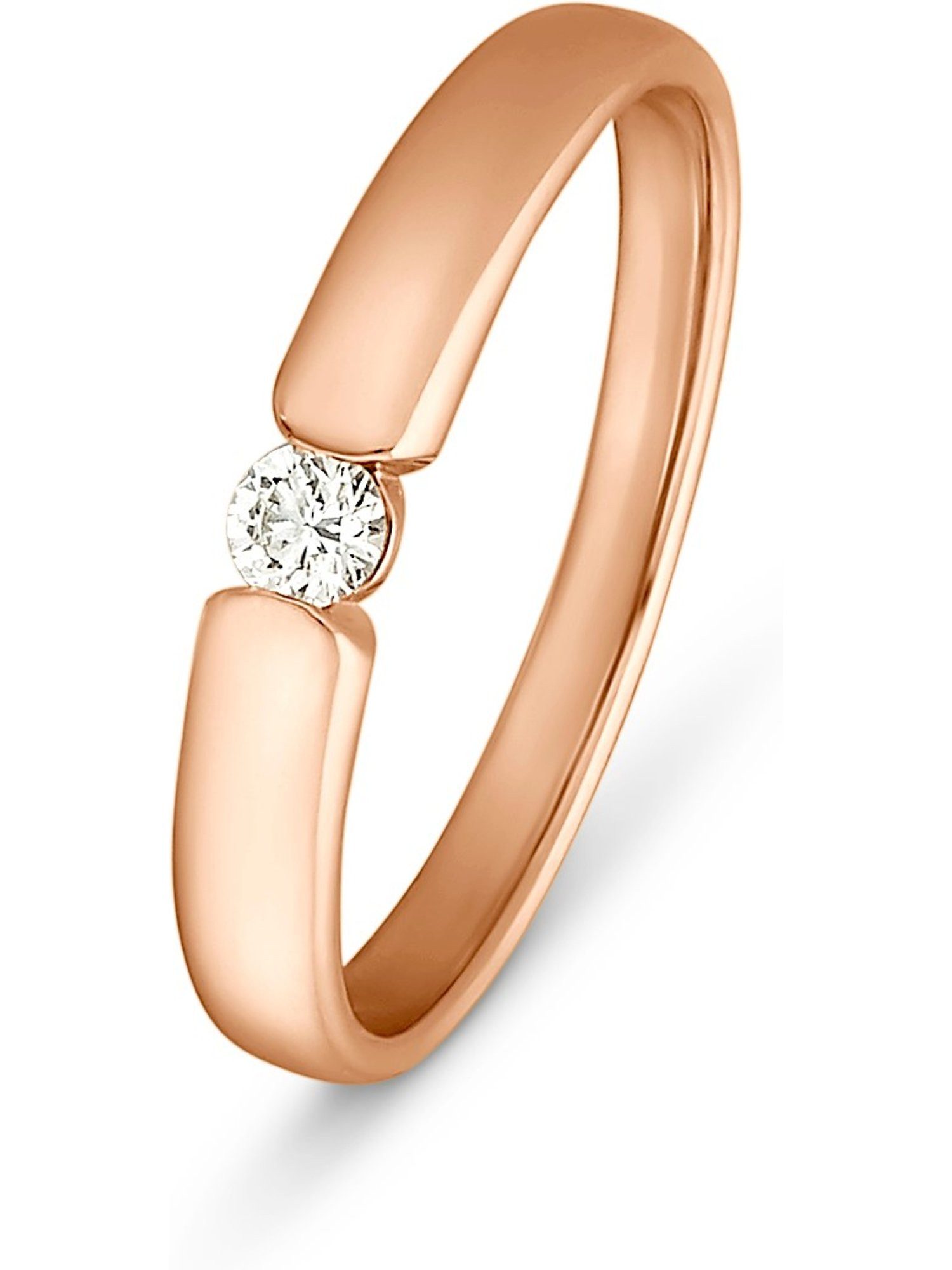 CHRIST Diamantring CHRIST Damen-Damenring 1 Diamant