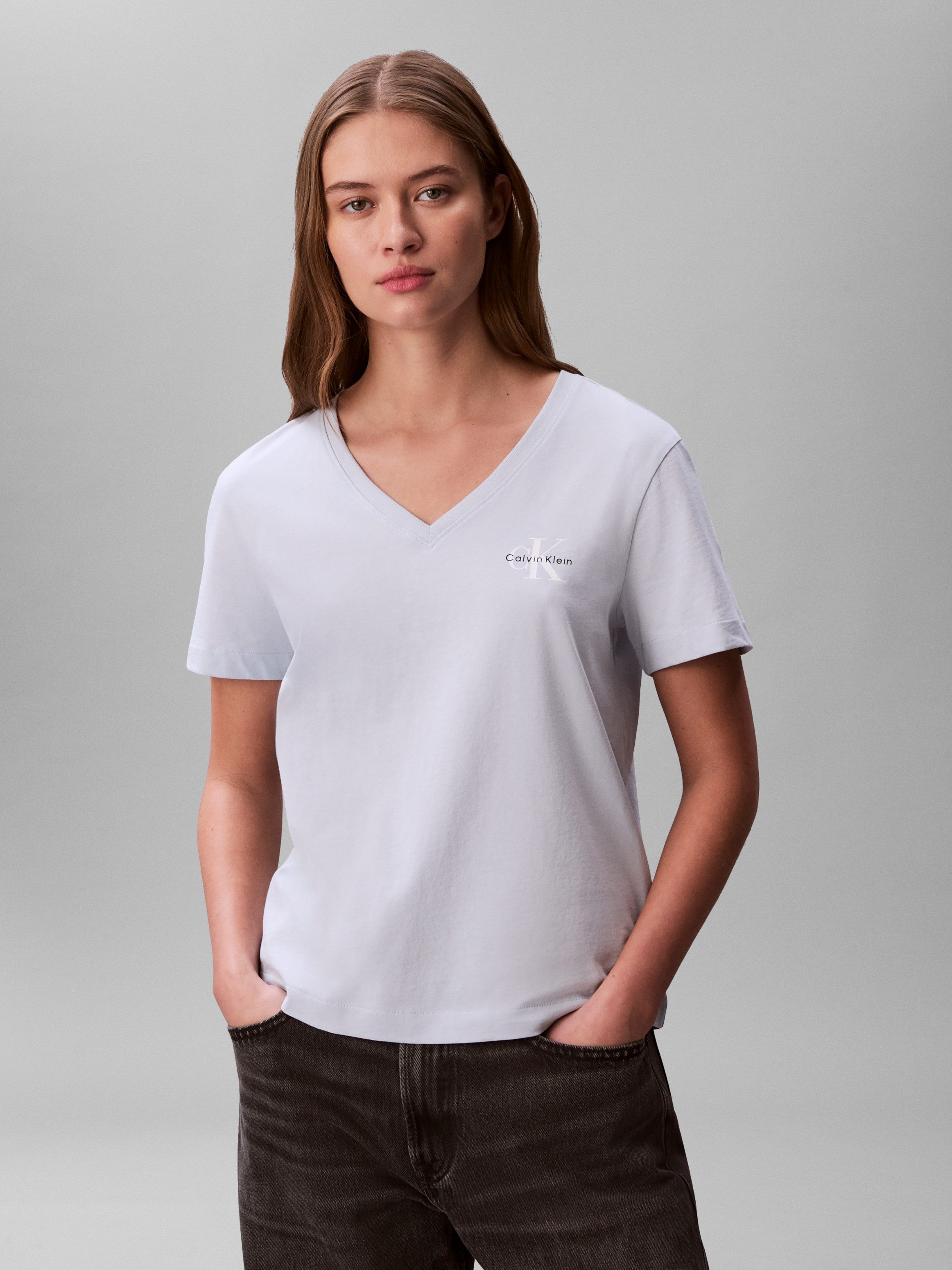 Calvin Klein Jeans T-Shirt MONOLOGO VNK 2PACK TEE (Packung, 2-tlg., 2er-Pac günstig online kaufen
