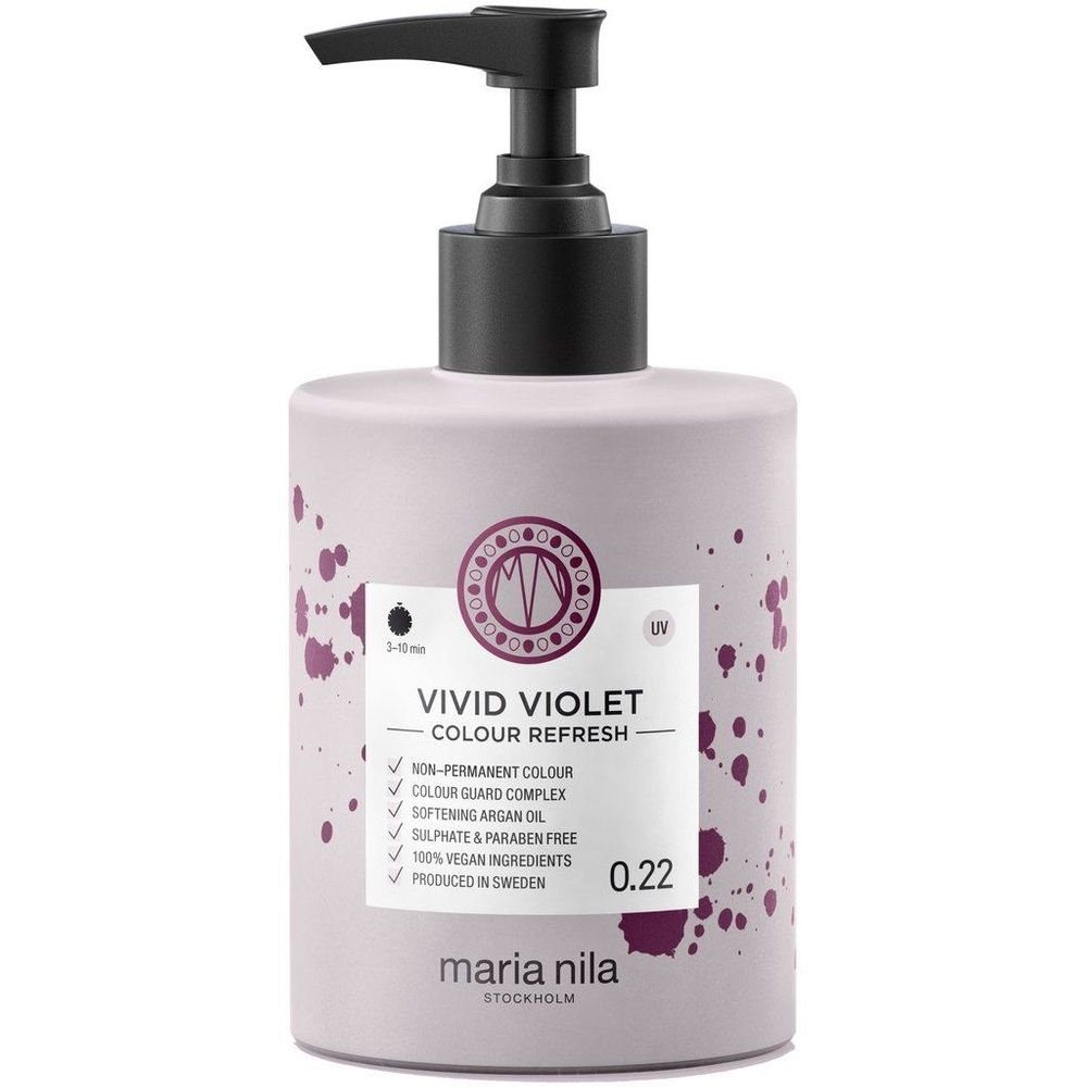 Maria Nila Make-up Maria Nila Colour Refresh 300 ml Vivid Violet 0.22 | Haarpflegekuren