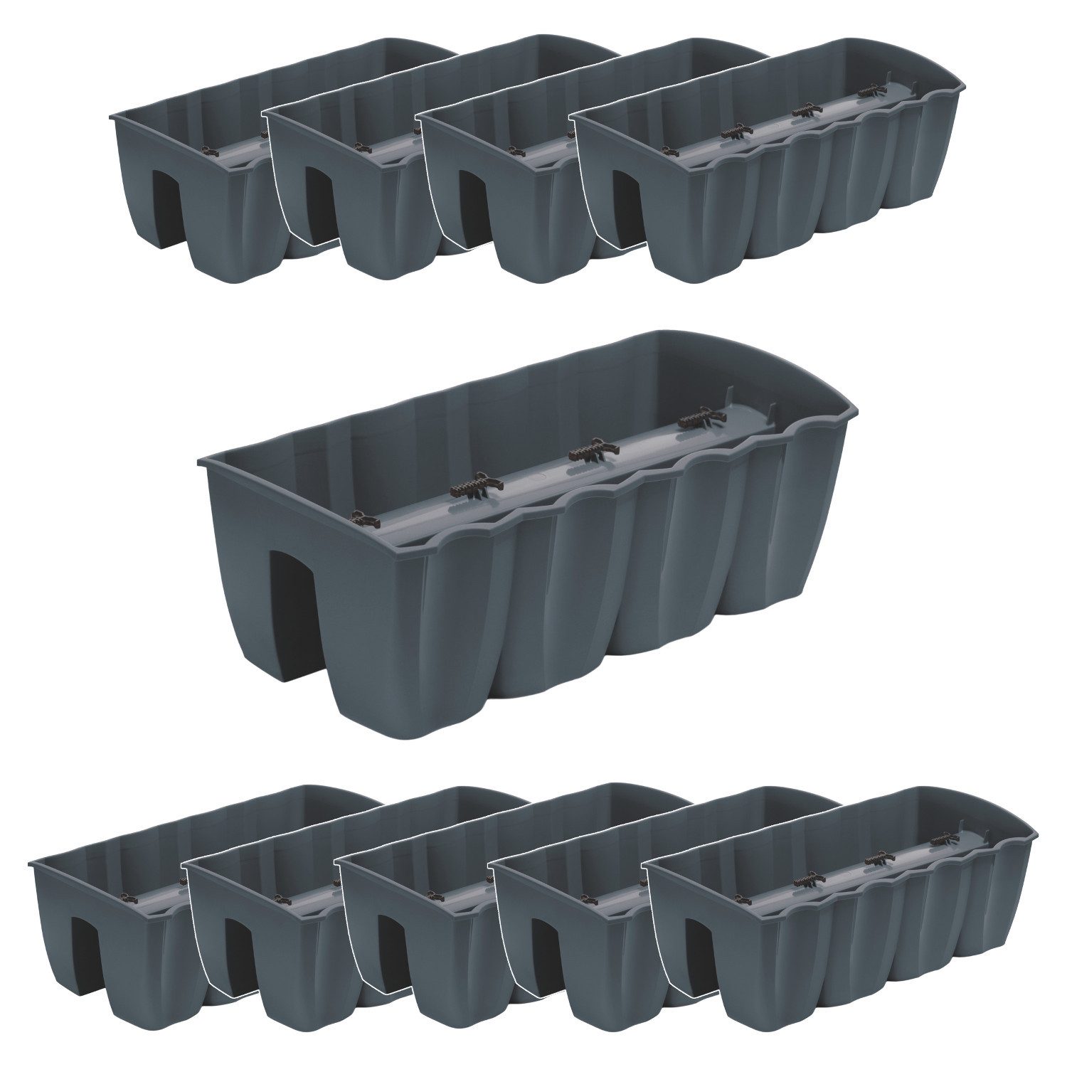 Prosperplast Blumenkasten Balkonkasten Topf für Balustrade günstig online kaufen