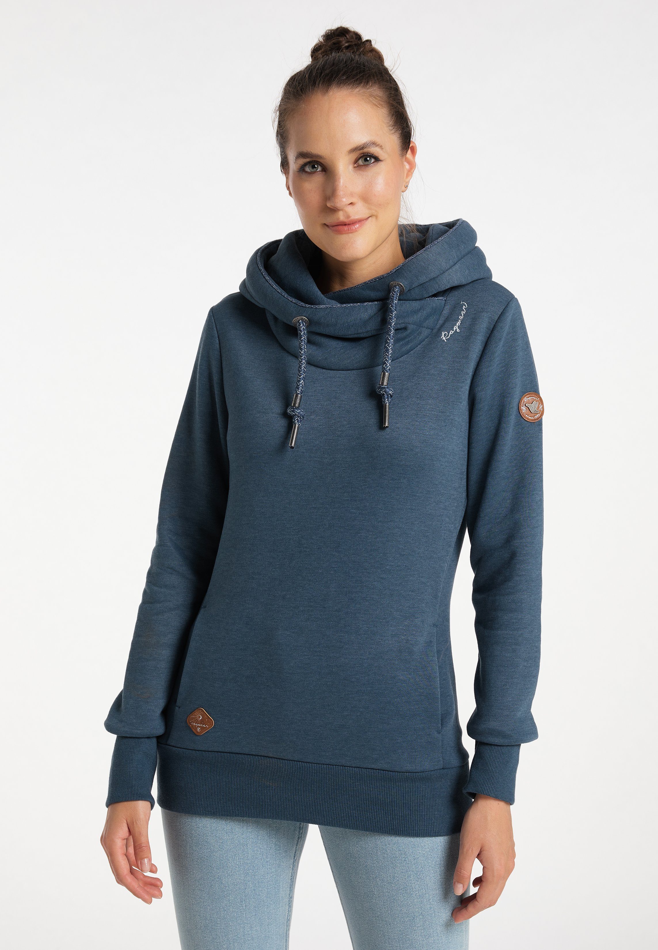 Nachhaltige Ragwear Vegane BLUE GRIPY BOLD Sweatshirt & Mode