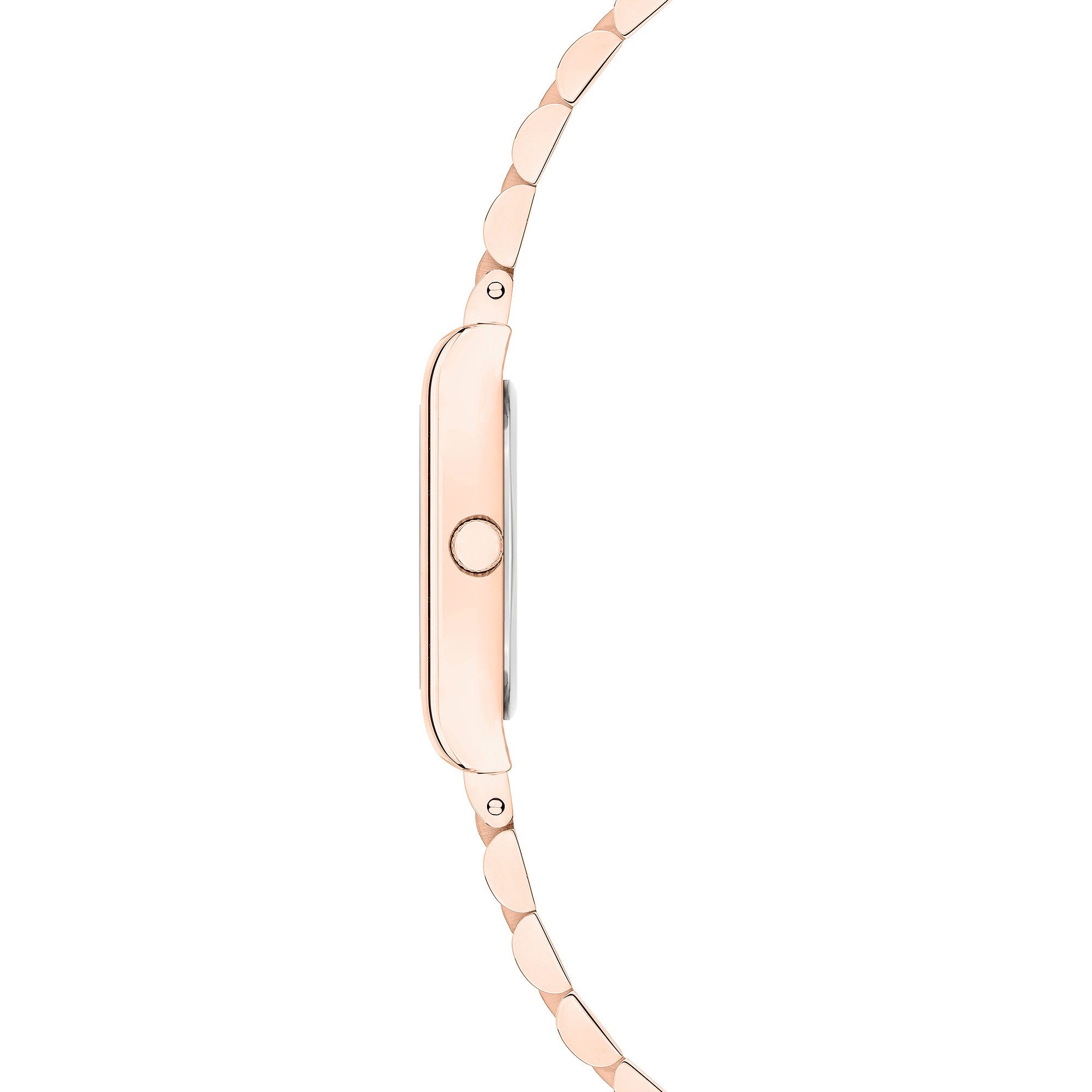 Liebeskind Berlin Quarzuhr Classic Square LT-0477-MQ, Armbanduhr, Damenuhr, Edelstahlarmband, analog