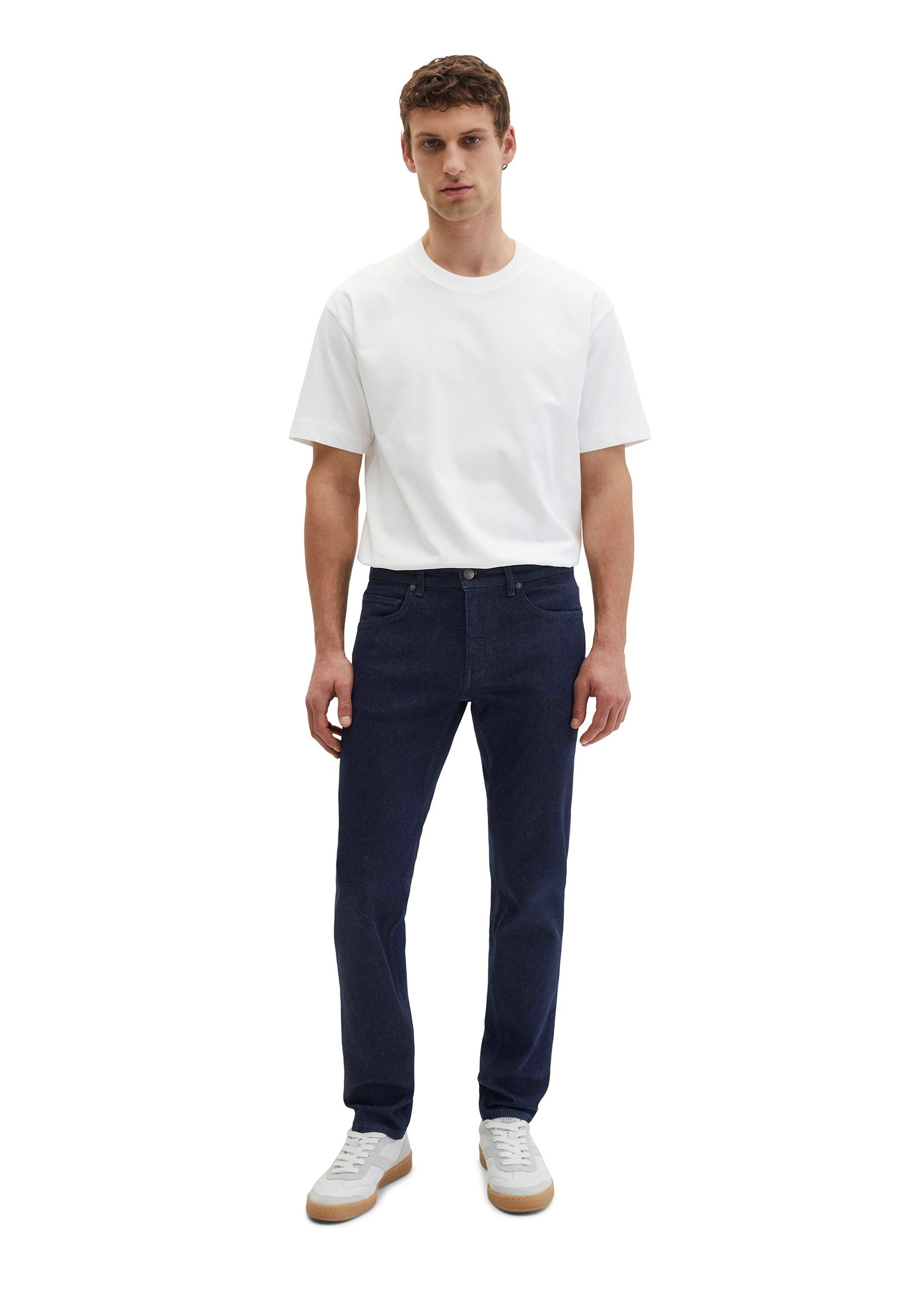 Marc O'Polo 5-Pocket-Jeans Model Sjöbo shaped aus Authentic Blue Stretch Denim – Bild 4 von 5
