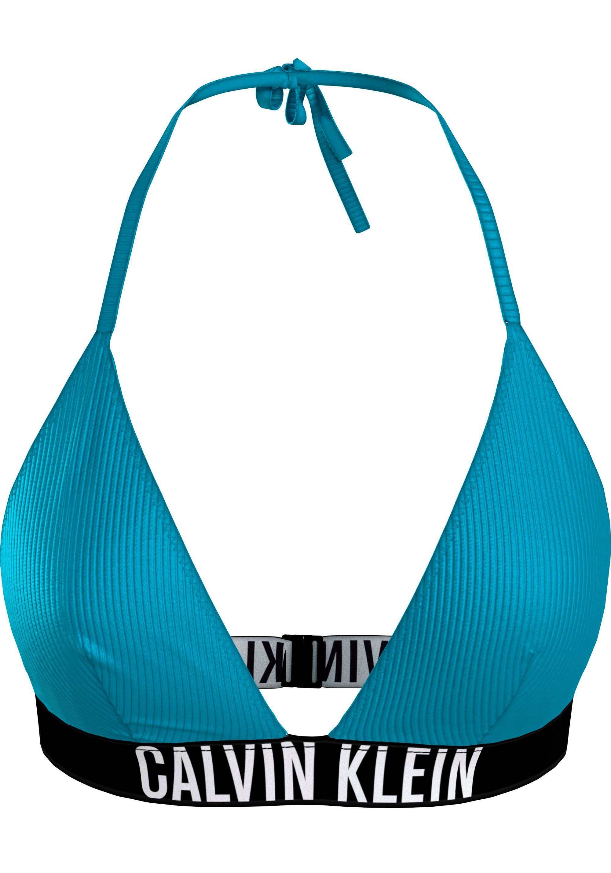 Swimwear Glitzereffekt Triangel-Bikini-Top dezentem Klein mit TRIANGLE-RP, Calvin