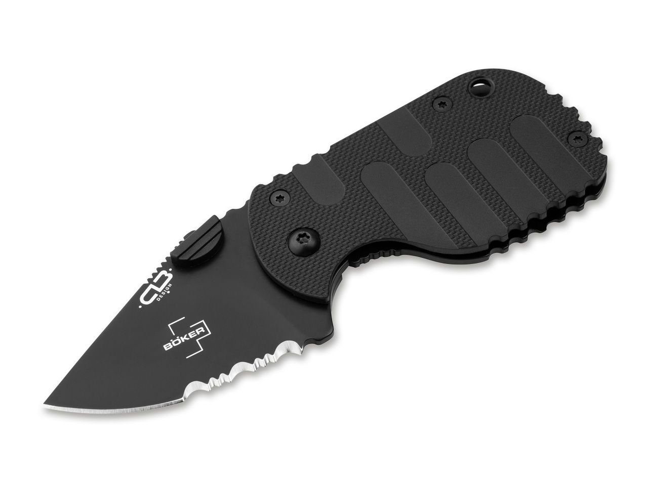 Böker Manufaktur Solingen Taschenmesser Plus Subcom 2.0 All Black Taschenmesser (01BO526)