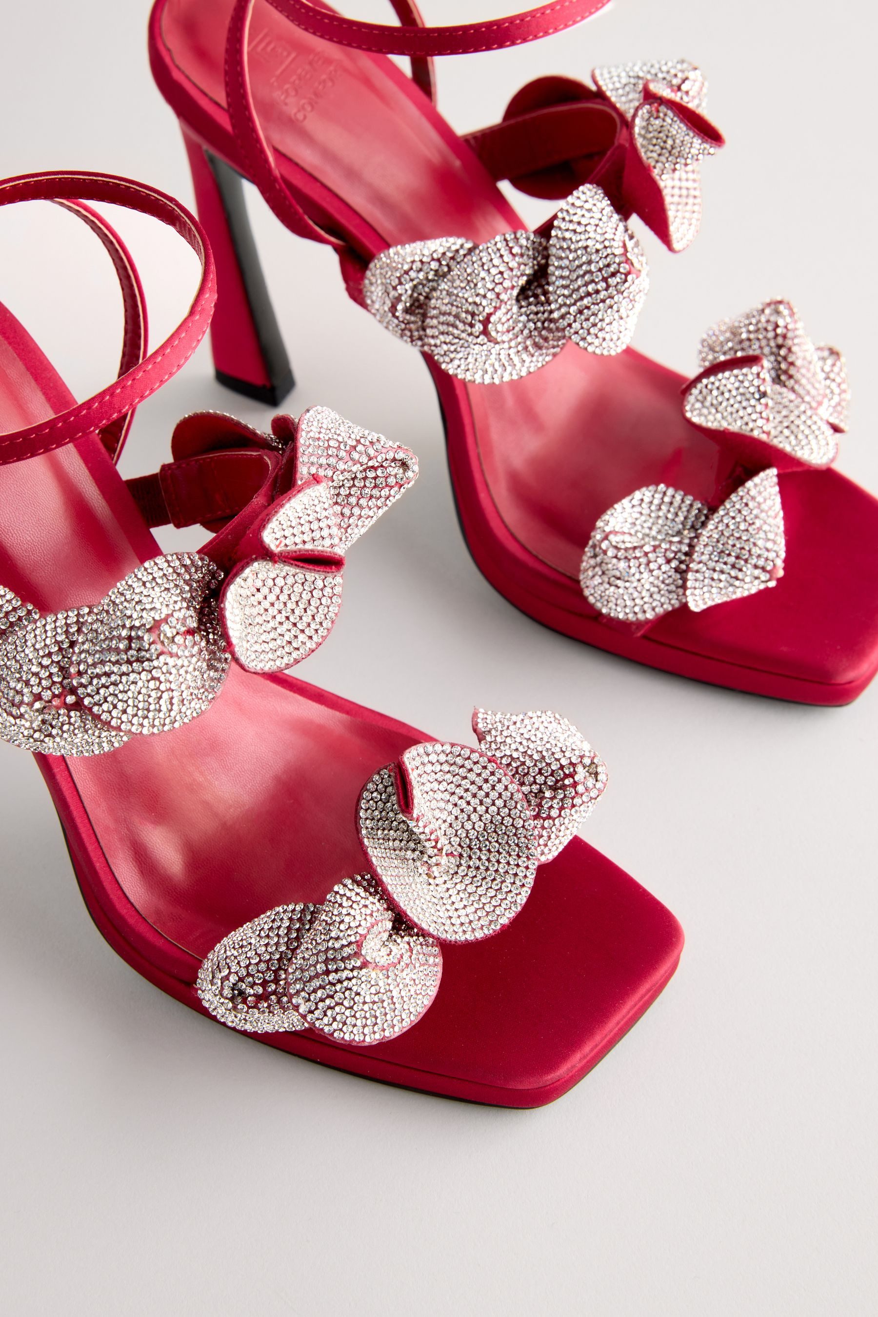 Next Forever Comfort® hohe Sandaletten mit Besatz High-Heel-Sandalette (1-t günstig online kaufen