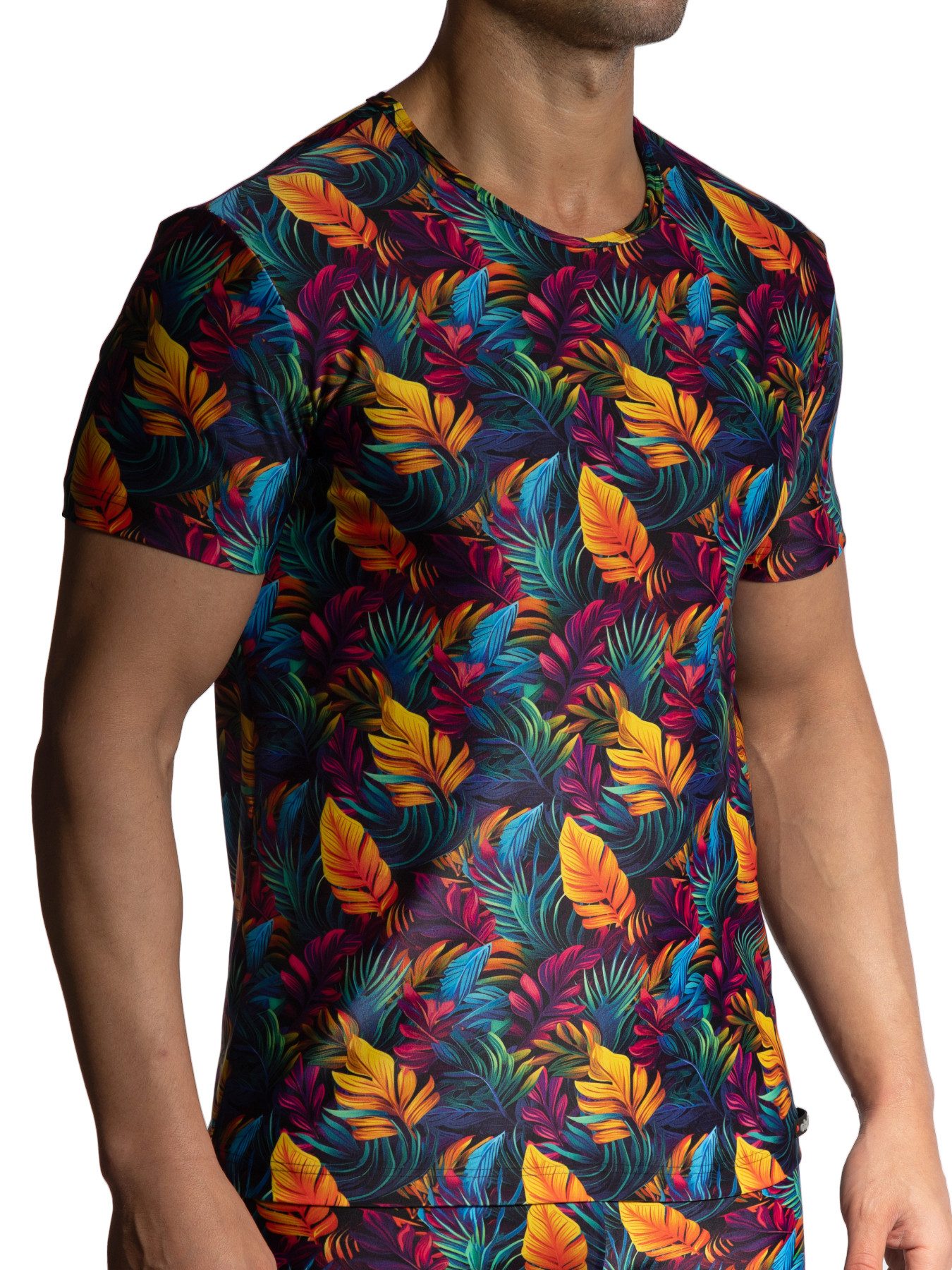 Olaf Benz T-Shirt Olaf Benz BLU2450 Mastershirt leaves