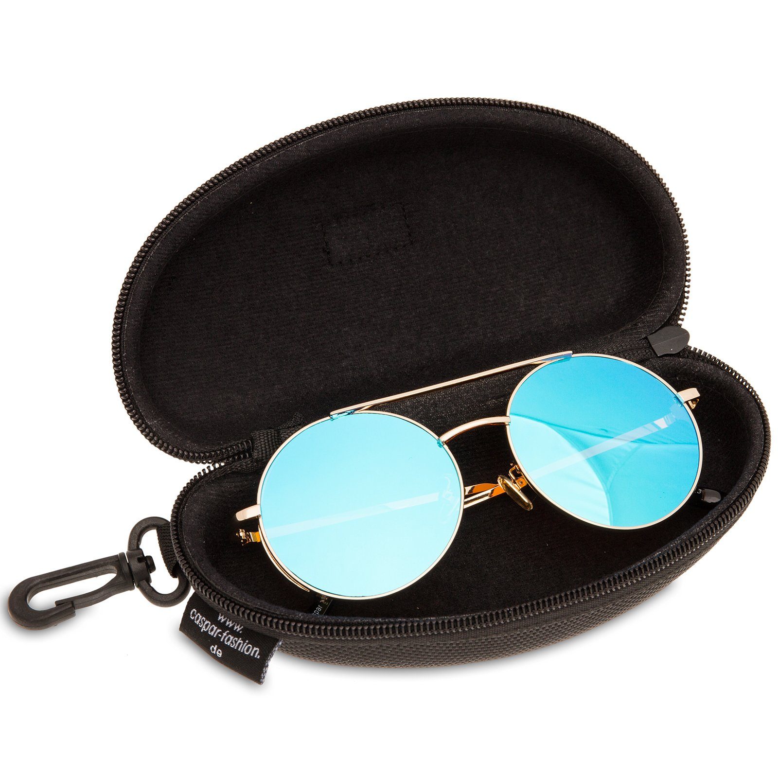 Caspar Sonnenbrille SG042 große XL Retro Hippie Sonnenbrille Pilotenbrille günstig online kaufen