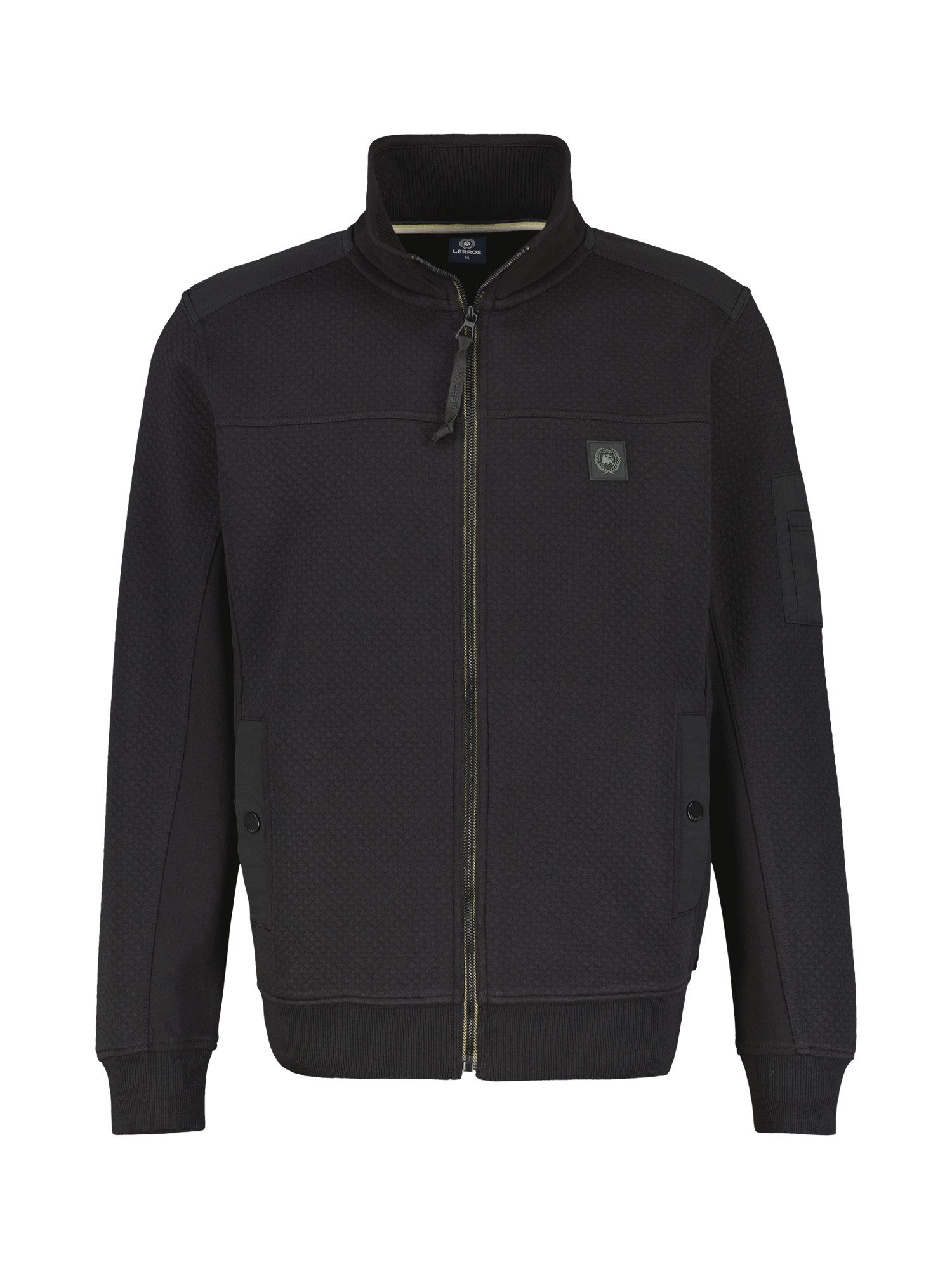 LERROS Sweatjacke "LERROS Sweatjacke in Struktur-Mix-Qualität" günstig online kaufen