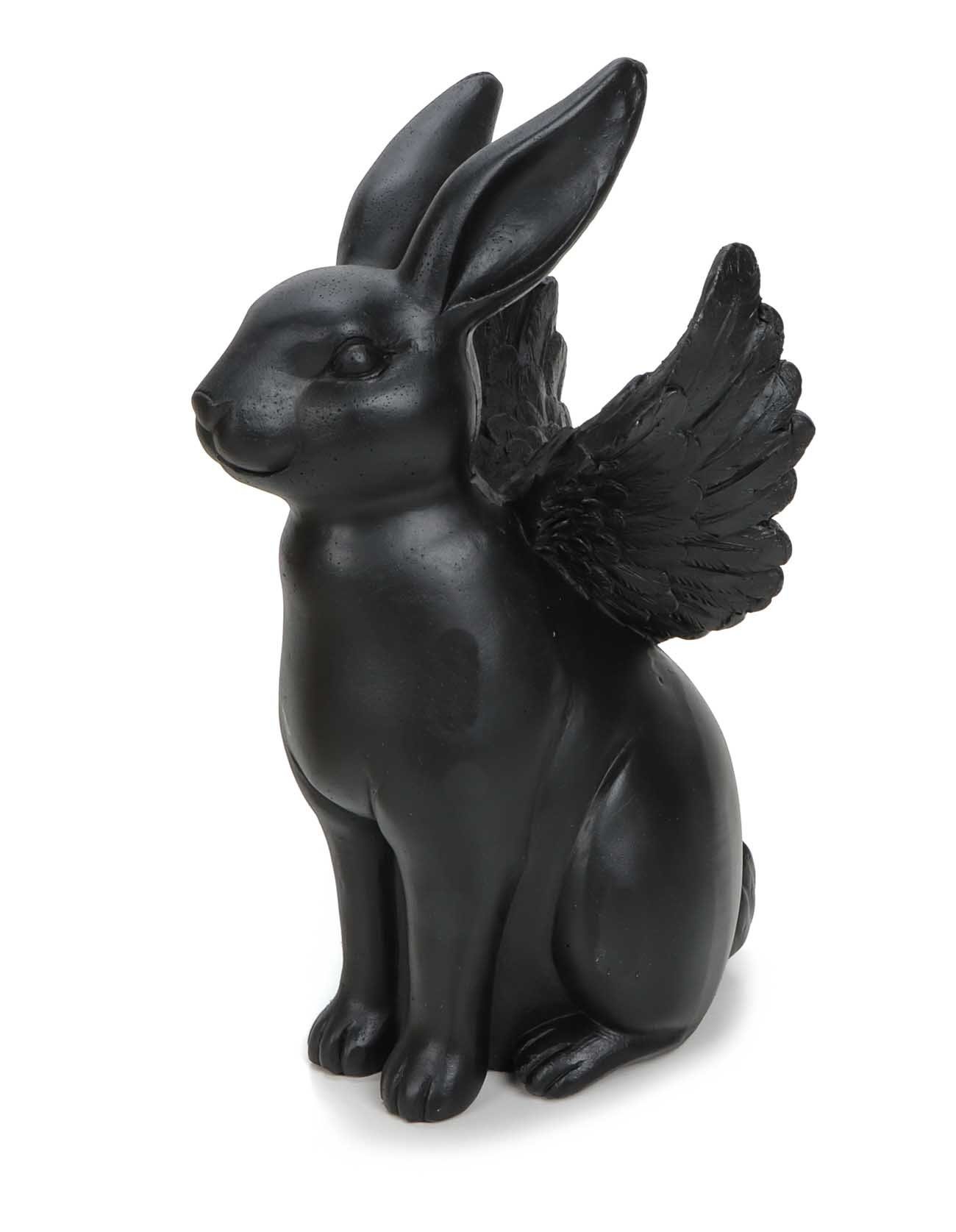 Bubble-Store Osterhase Figur (Oster Deko Figur, geflügelter Hase), Osterhase mit Engelsflügeln