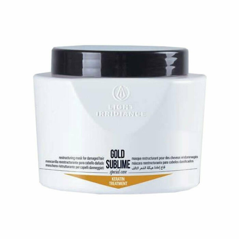 Light Irridiance Haarkur Light Irridiance Gold Sublime Keratin Treatment Mask 500ml